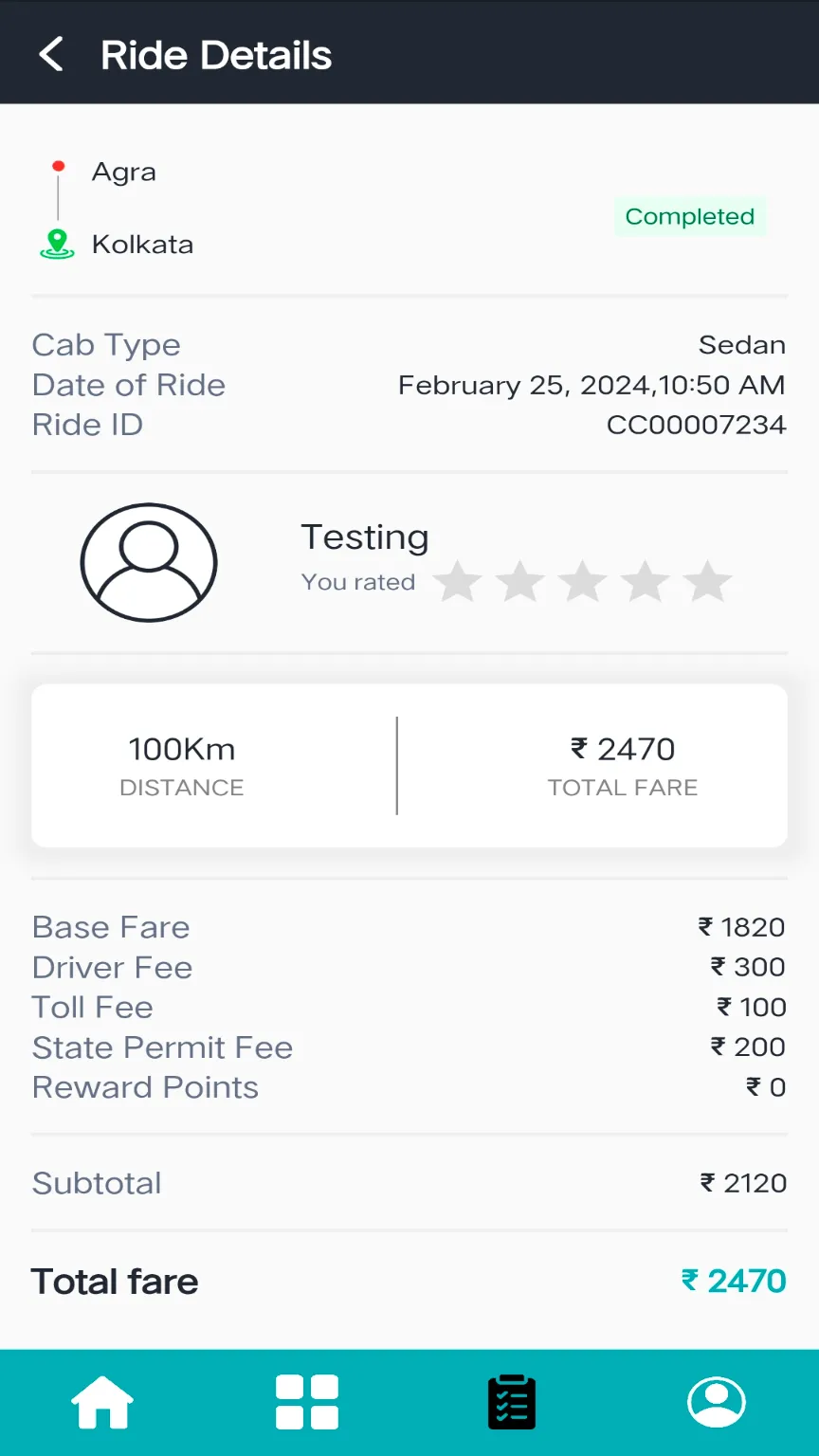 Chennai Cabs - ONE WAY TAXI | Indus Appstore | Screenshot