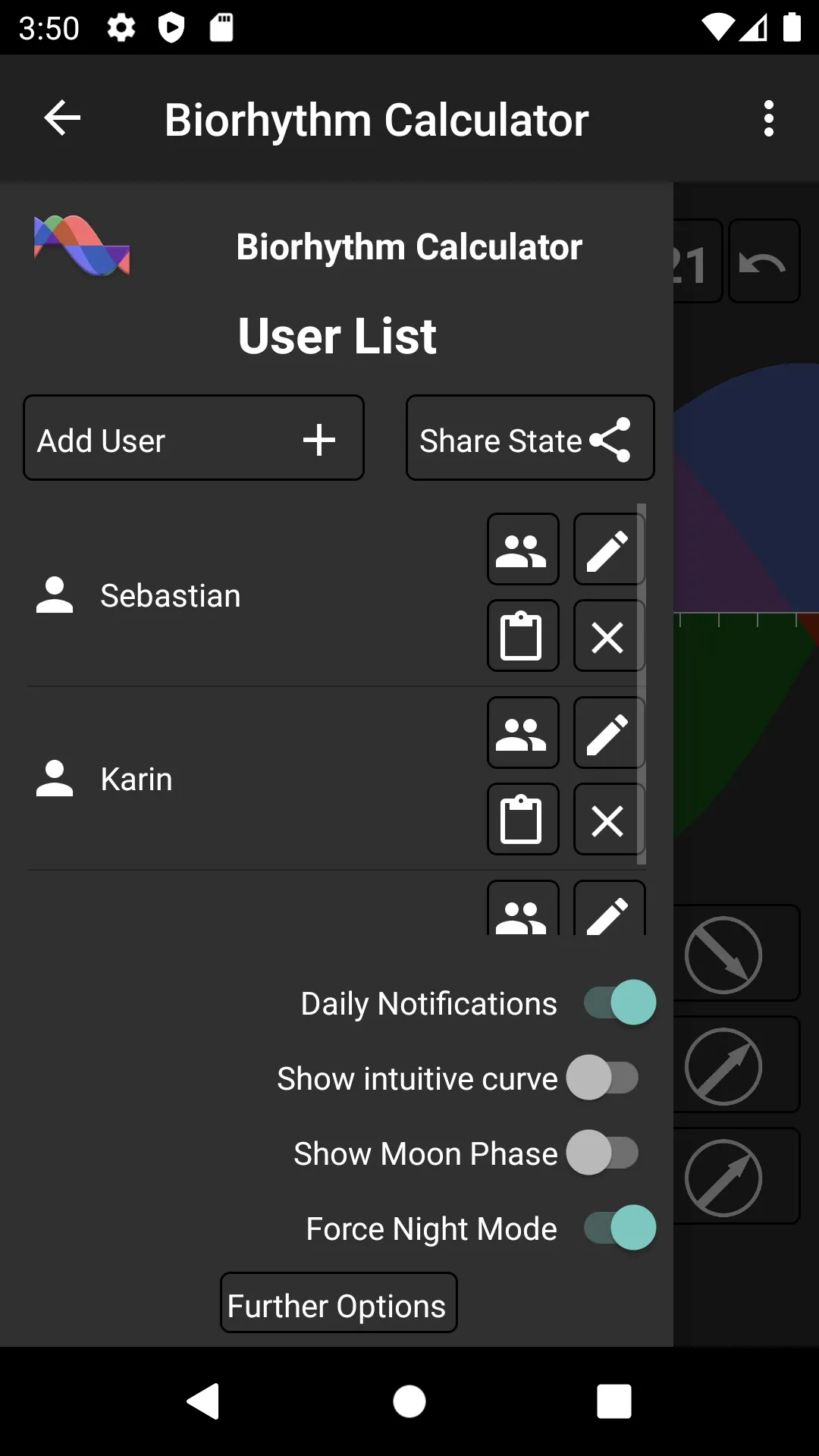 Biorhythm Calculator | Indus Appstore | Screenshot