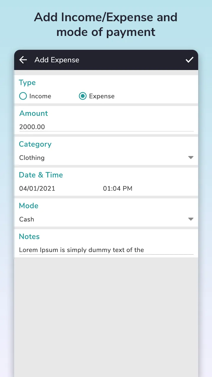 Expense Tracker: Money Manager | Indus Appstore | Screenshot