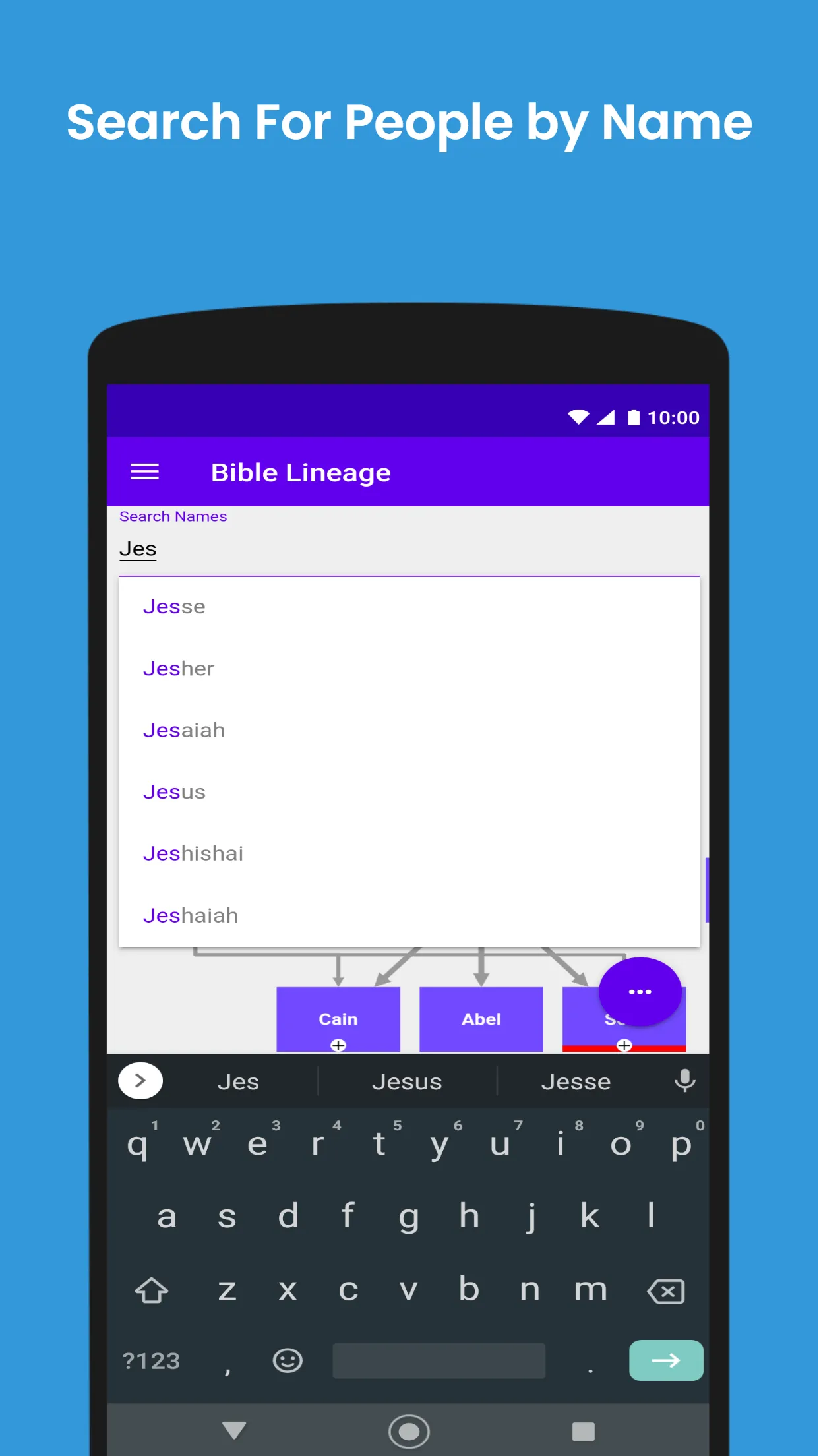 Bible Lineage | Indus Appstore | Screenshot