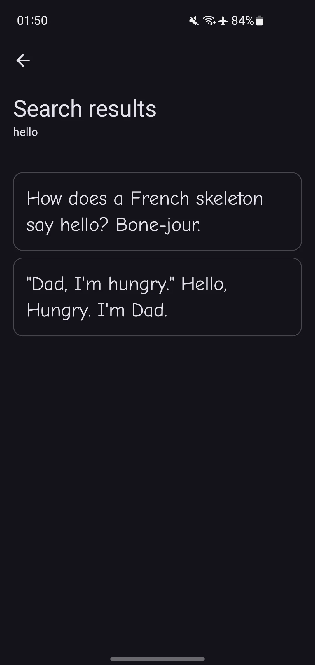 Dad Joke Collection | Indus Appstore | Screenshot