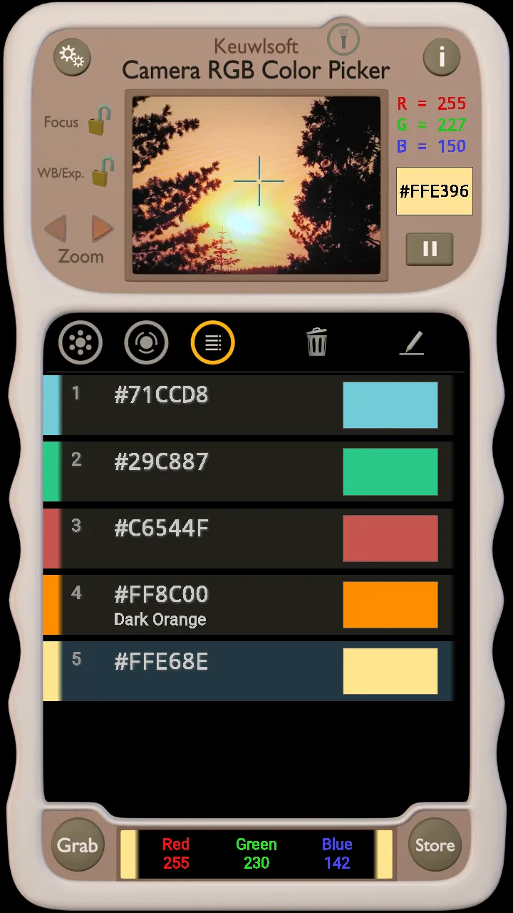 Camera RGB Color Picker | Indus Appstore | Screenshot