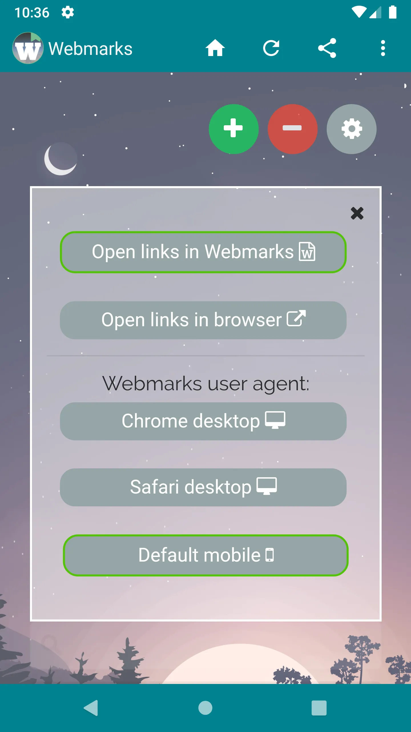 Webmarks: Website Bookmarks | Indus Appstore | Screenshot