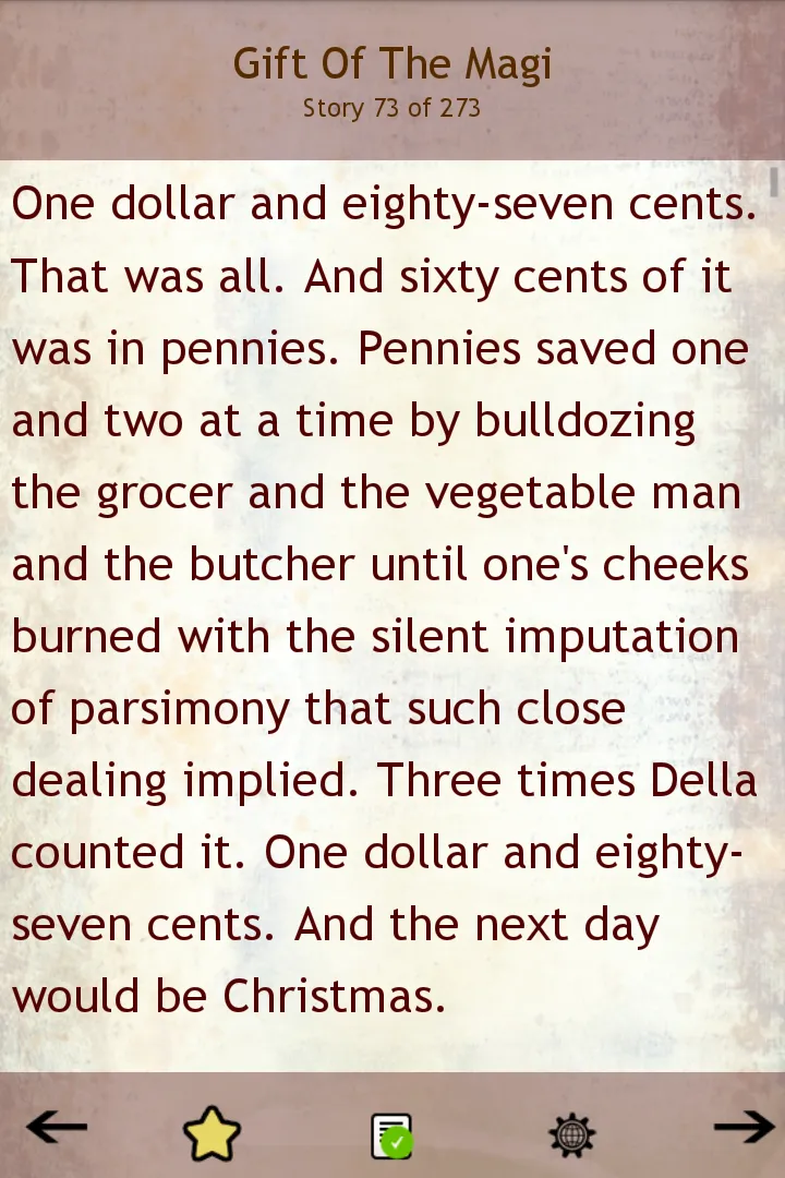 English Stories by O.Henry | Indus Appstore | Screenshot