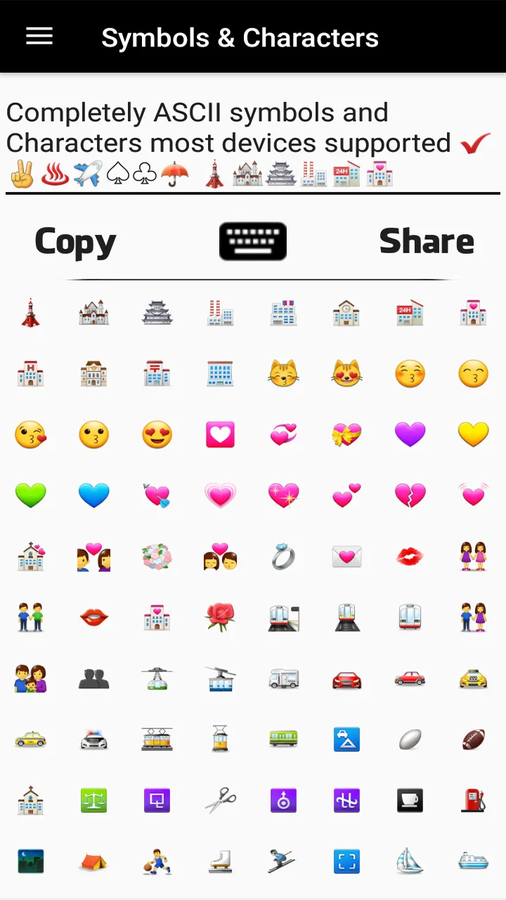 Message Symbols & Characters | Indus Appstore | Screenshot