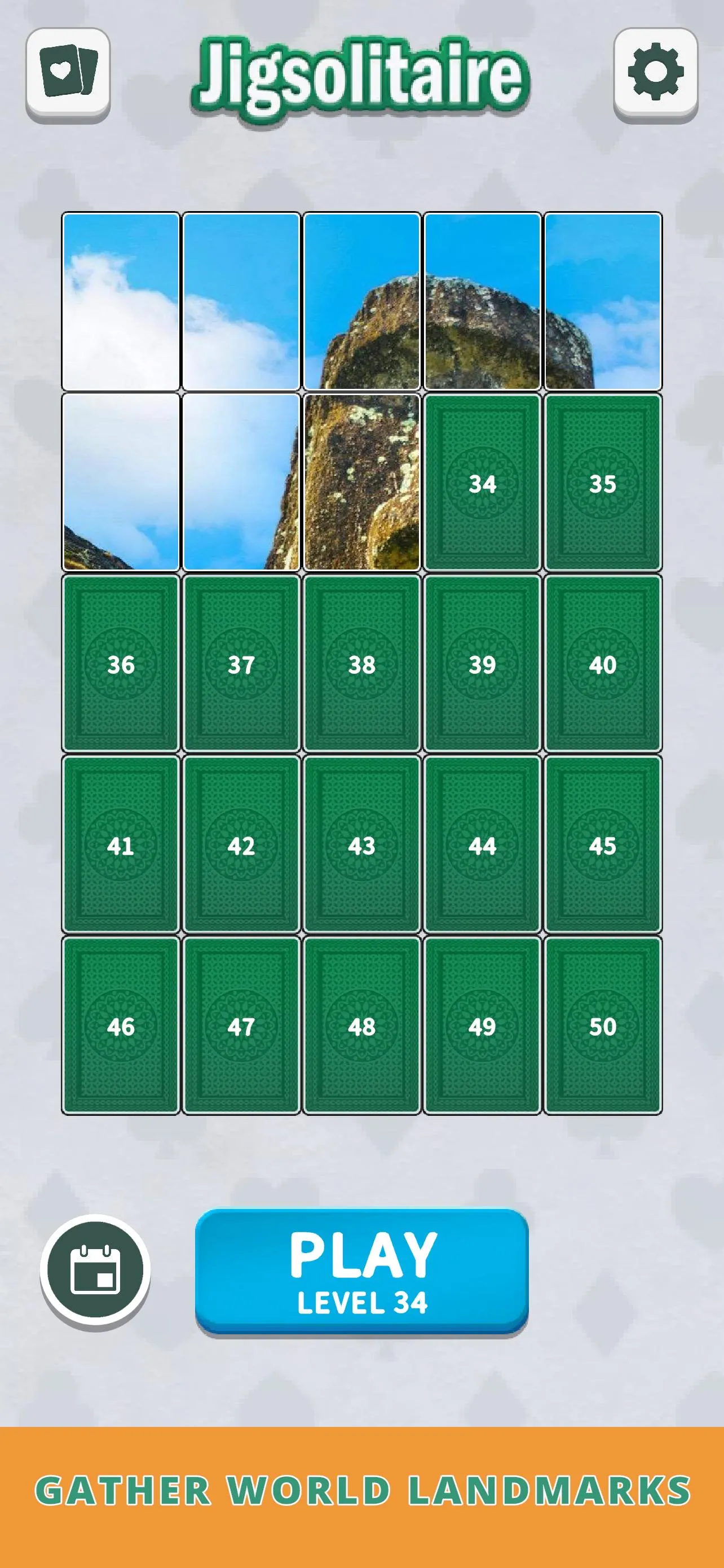 Jigsolitaire | Indus Appstore | Screenshot