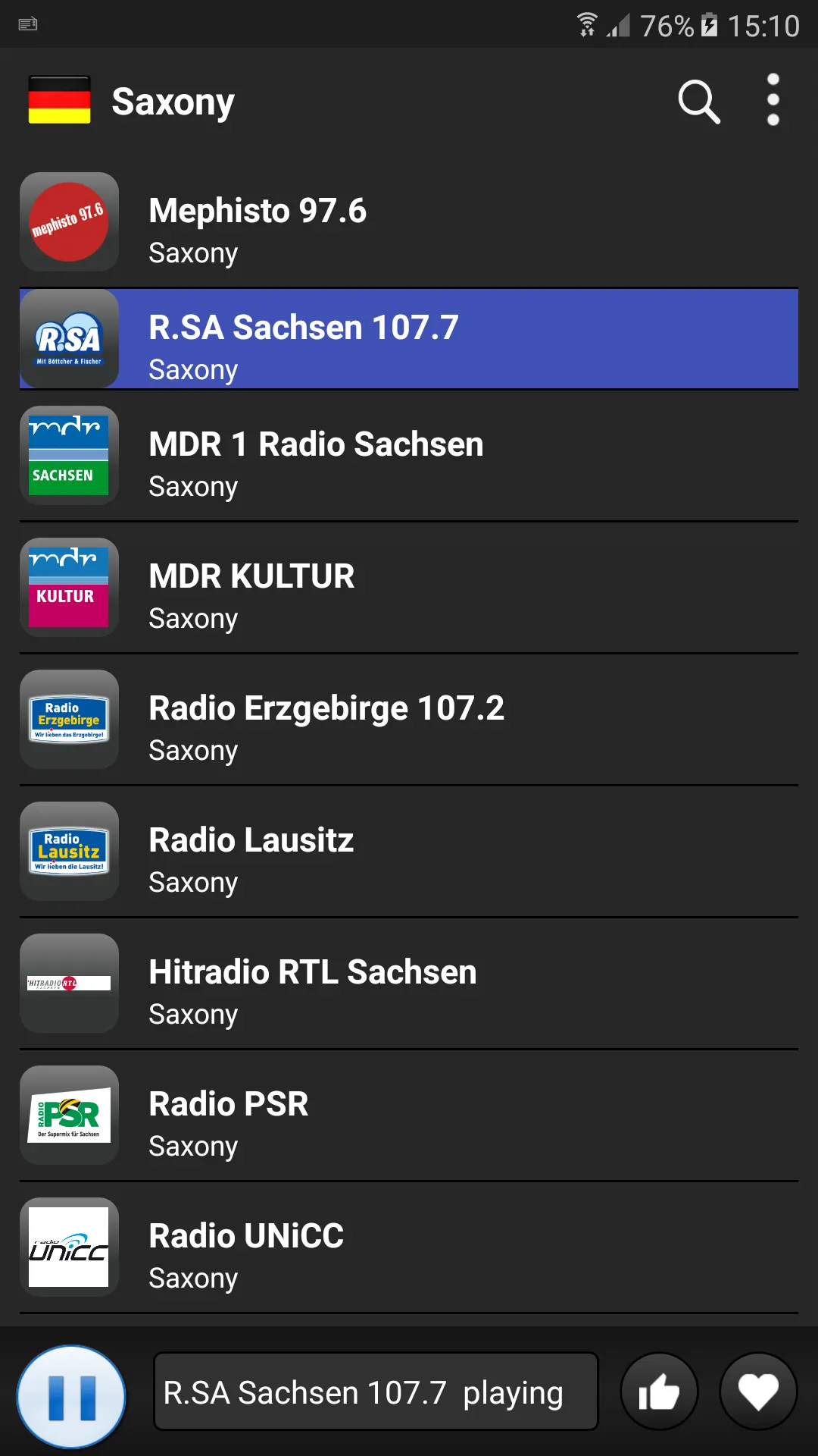 Radio Germany - AM FM Online | Indus Appstore | Screenshot