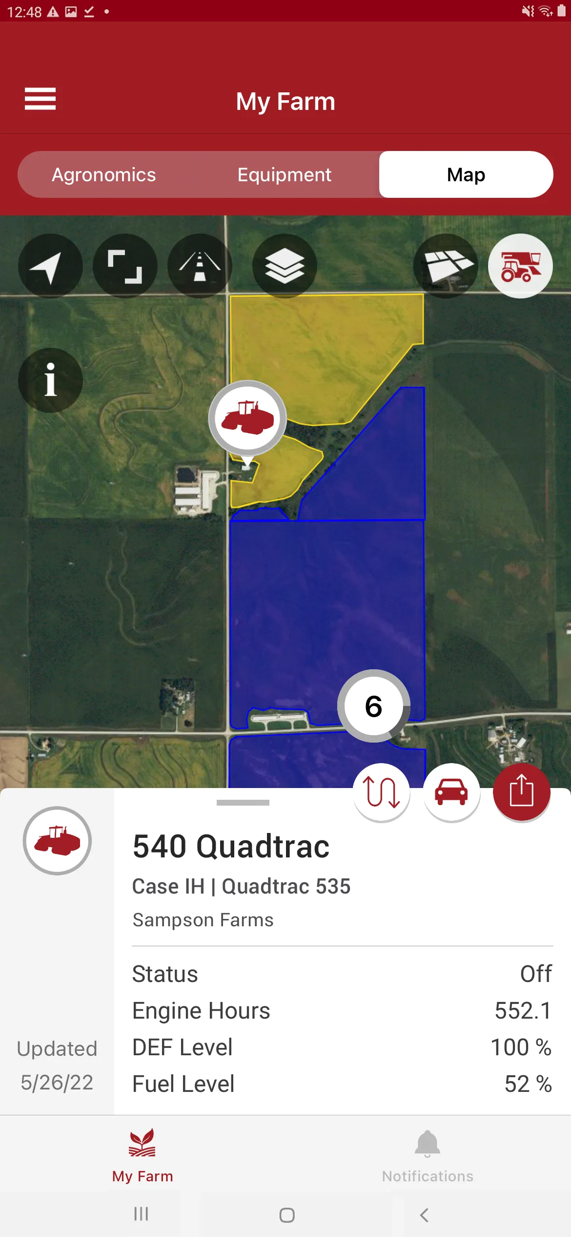 Case IH AFS Connect Farm | Indus Appstore | Screenshot