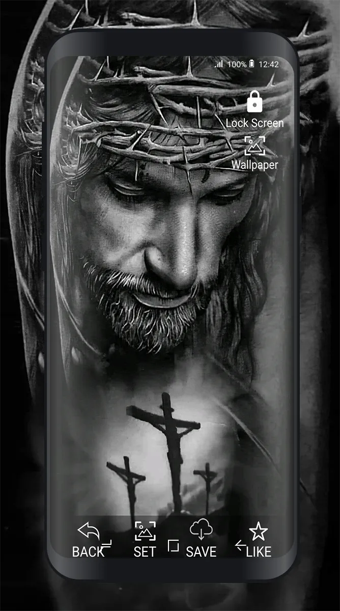 Jesus Wallpaper God Background | Indus Appstore | Screenshot