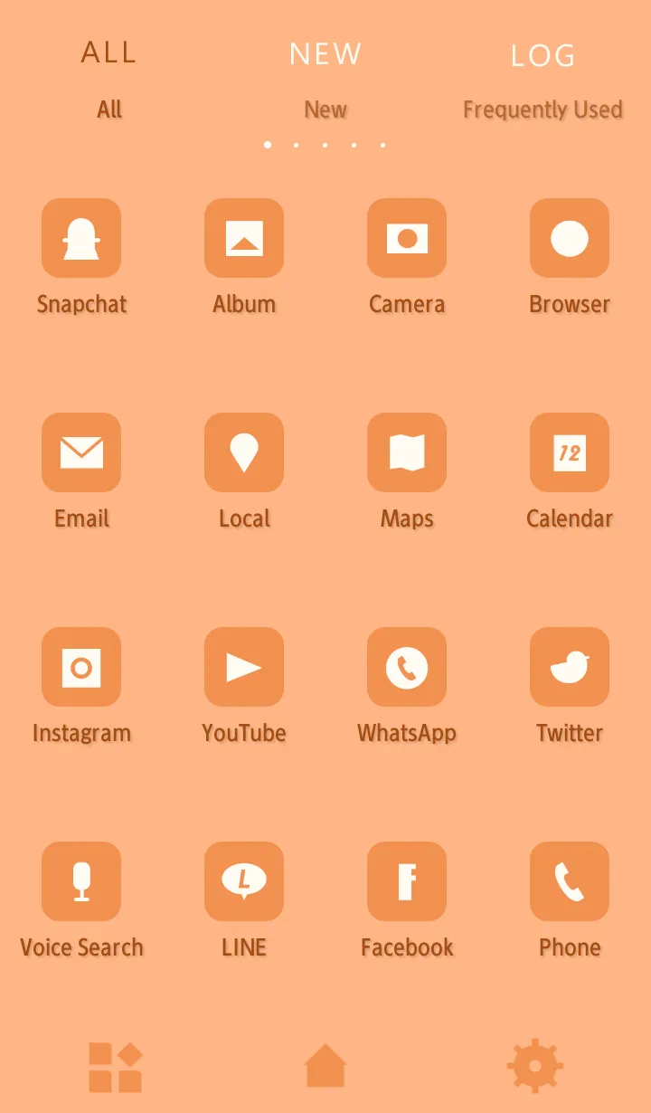 Simple Pastel Color (Apricot) | Indus Appstore | Screenshot