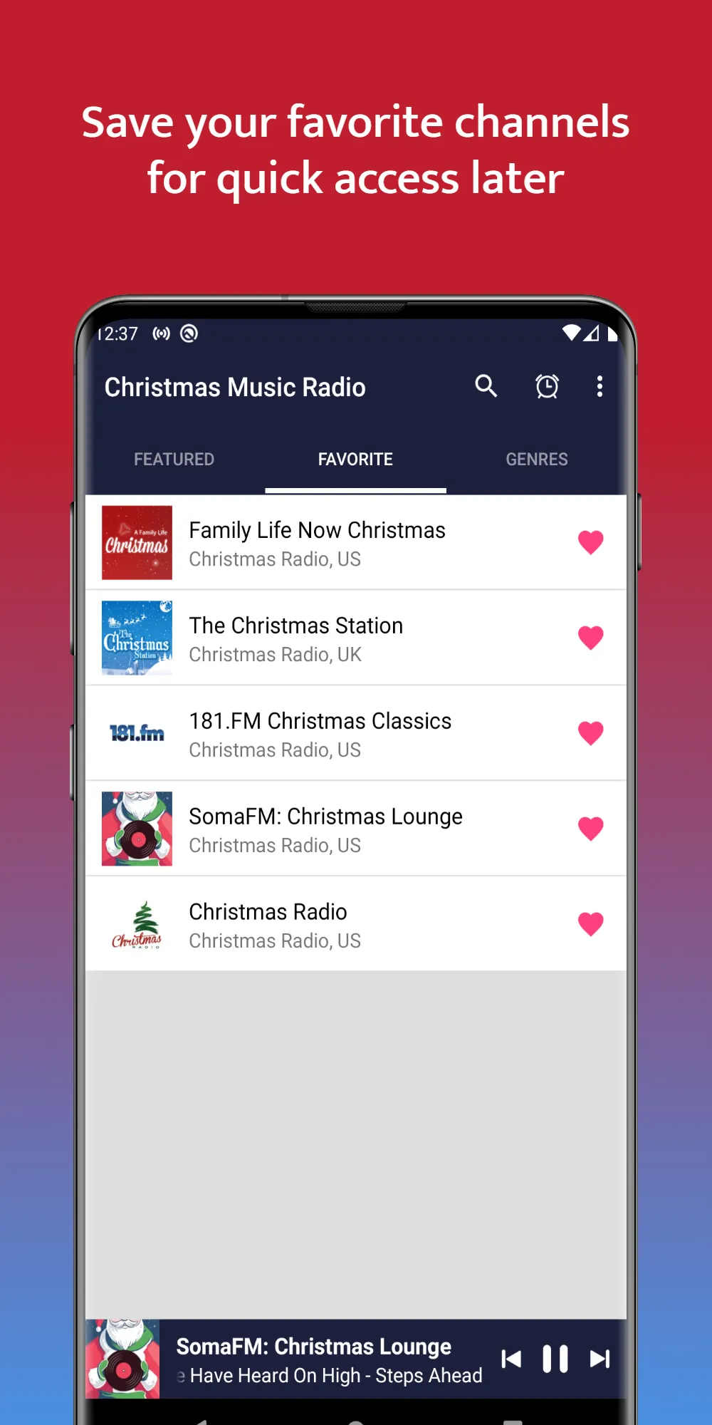 Christmas Music Radio 2024 | Indus Appstore | Screenshot