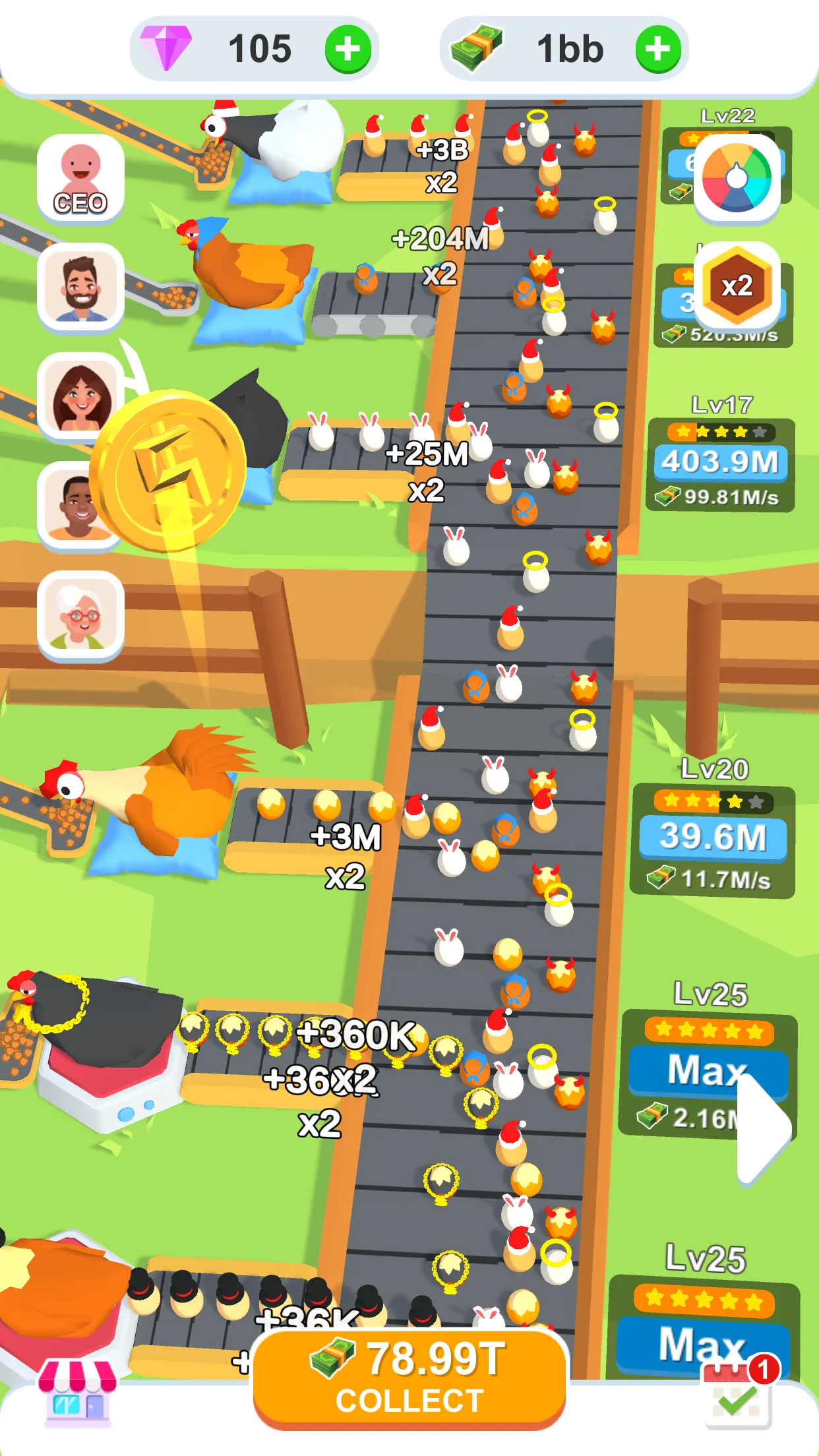 Idle Egg Factory | Indus Appstore | Screenshot