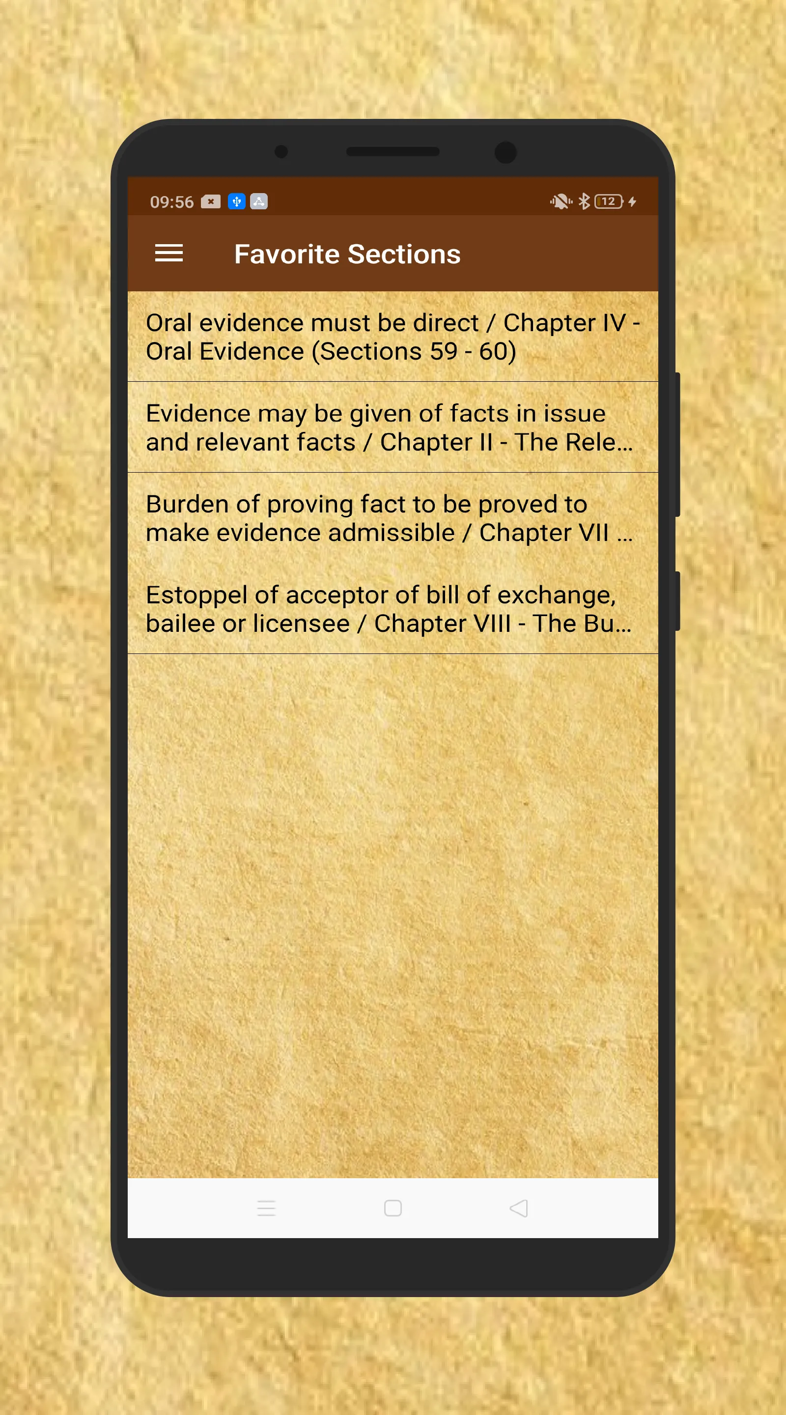 Indian Evidence Act- Edu Guide | Indus Appstore | Screenshot