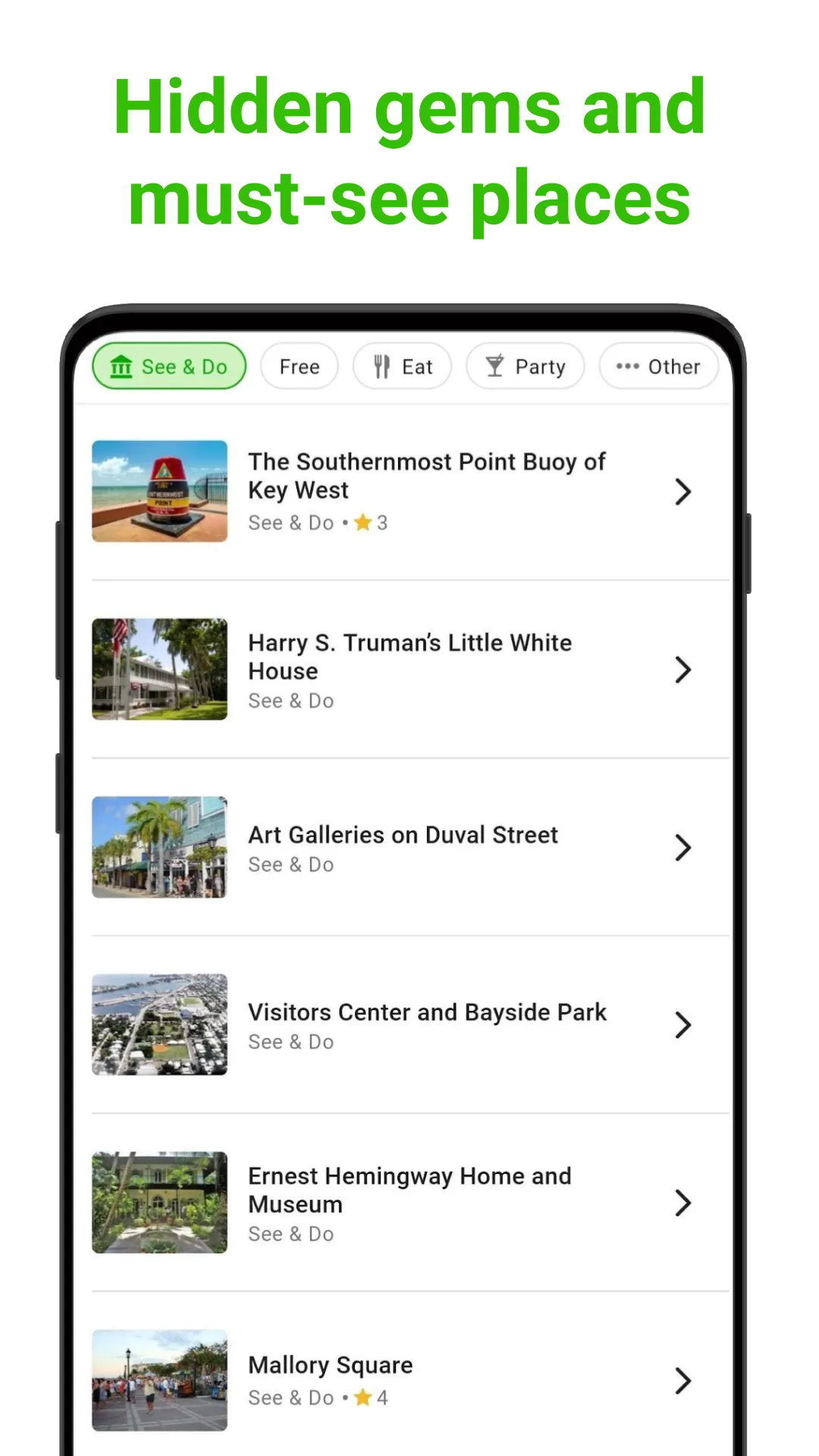 Key West Tour Guide:SmartGuide | Indus Appstore | Screenshot