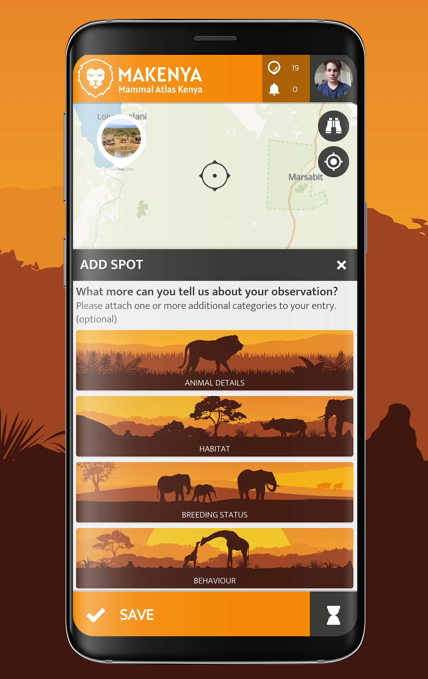 MAKENYA - Mammal Atlas Kenya | Indus Appstore | Screenshot