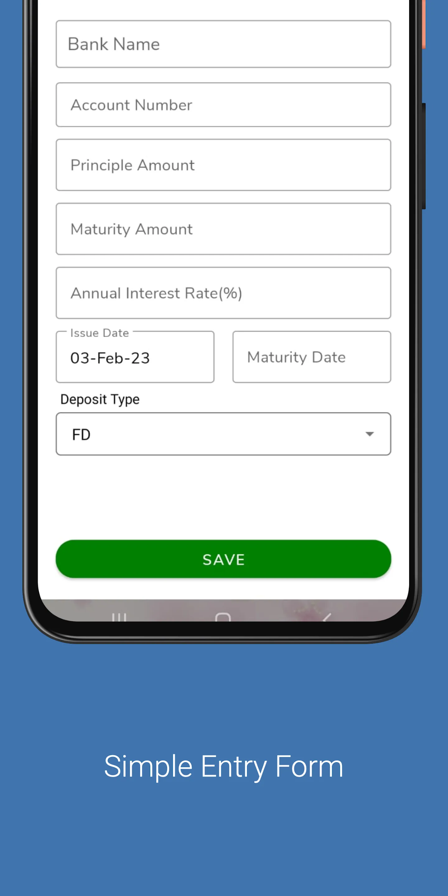 Fixed Deposit - FD Manager | Indus Appstore | Screenshot