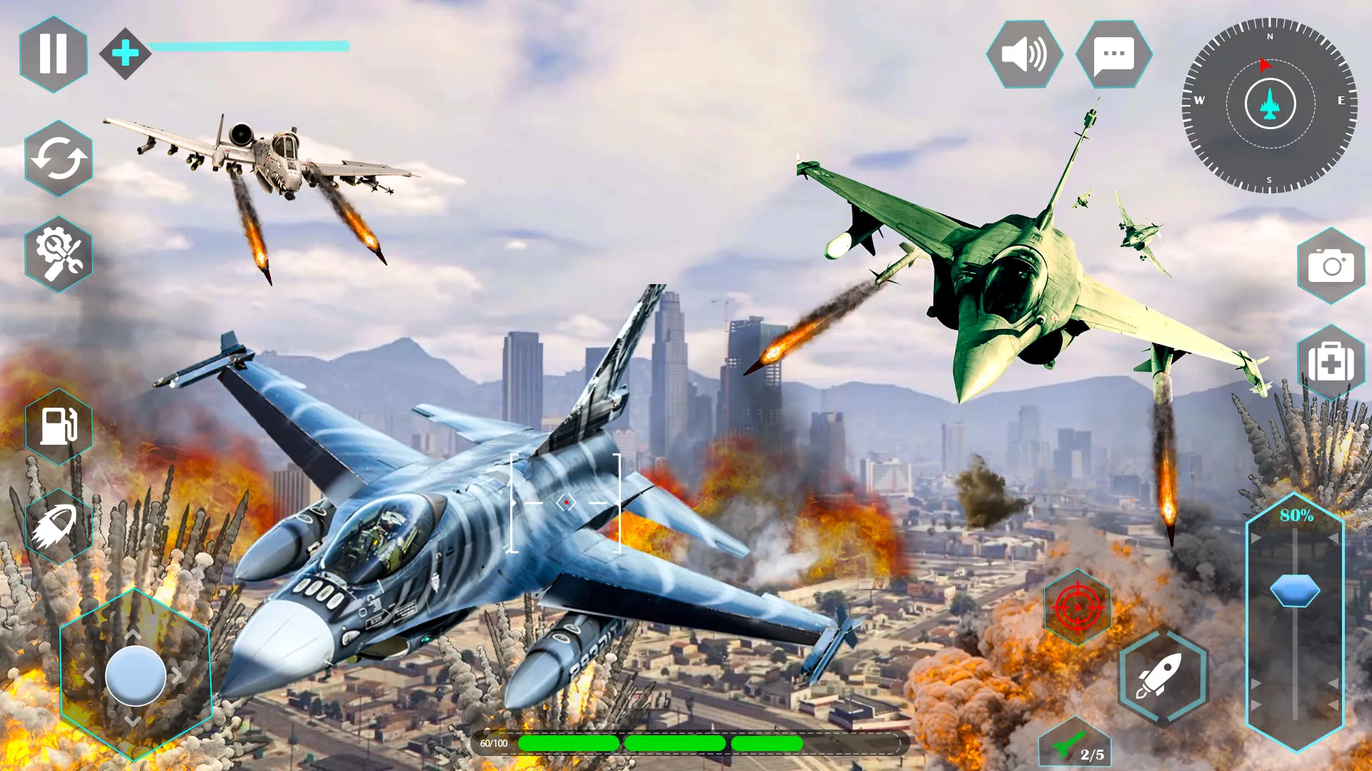 Modern Air Fighter Jet 3D | Indus Appstore | Screenshot