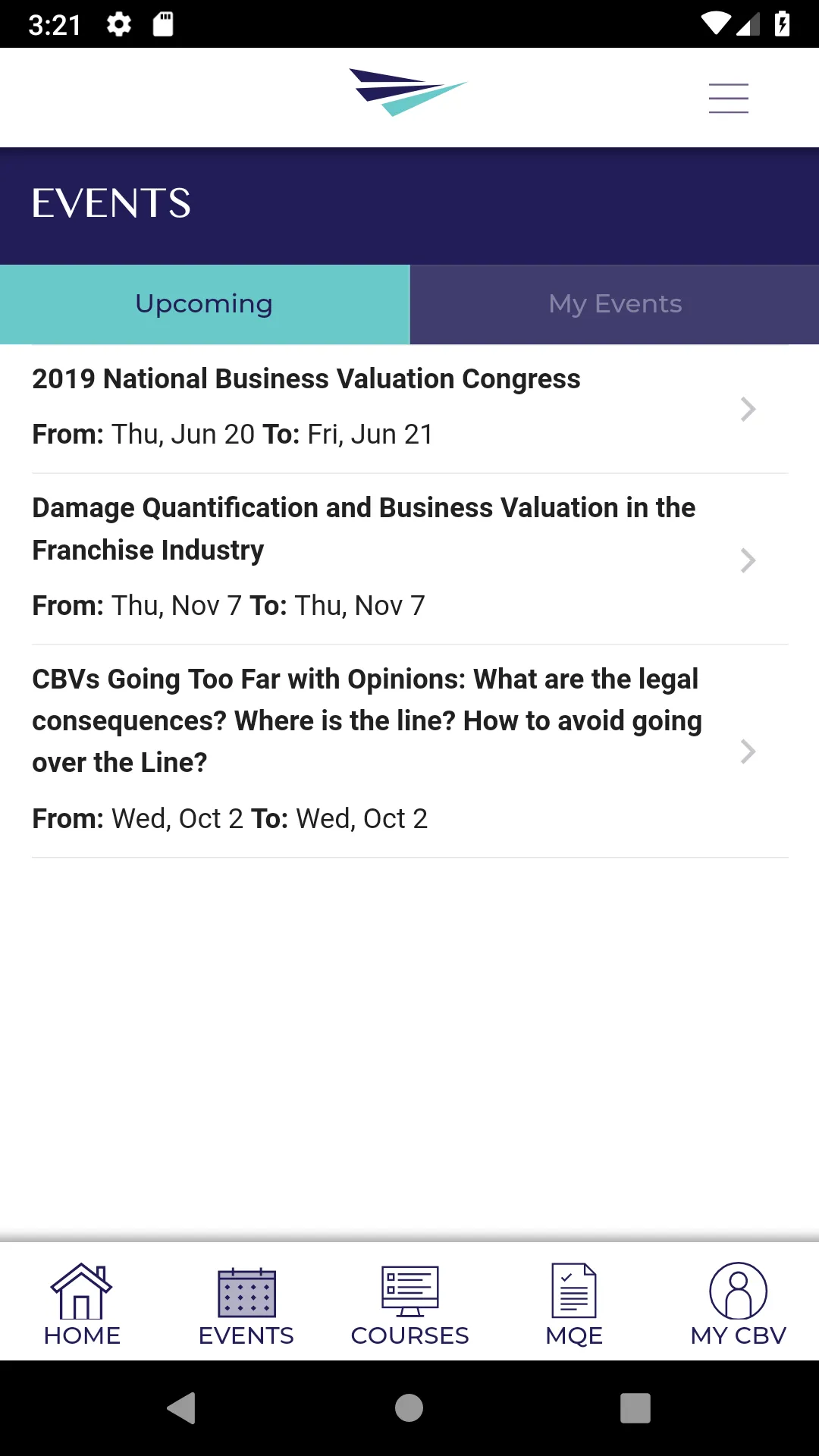 CBV Institute | Indus Appstore | Screenshot