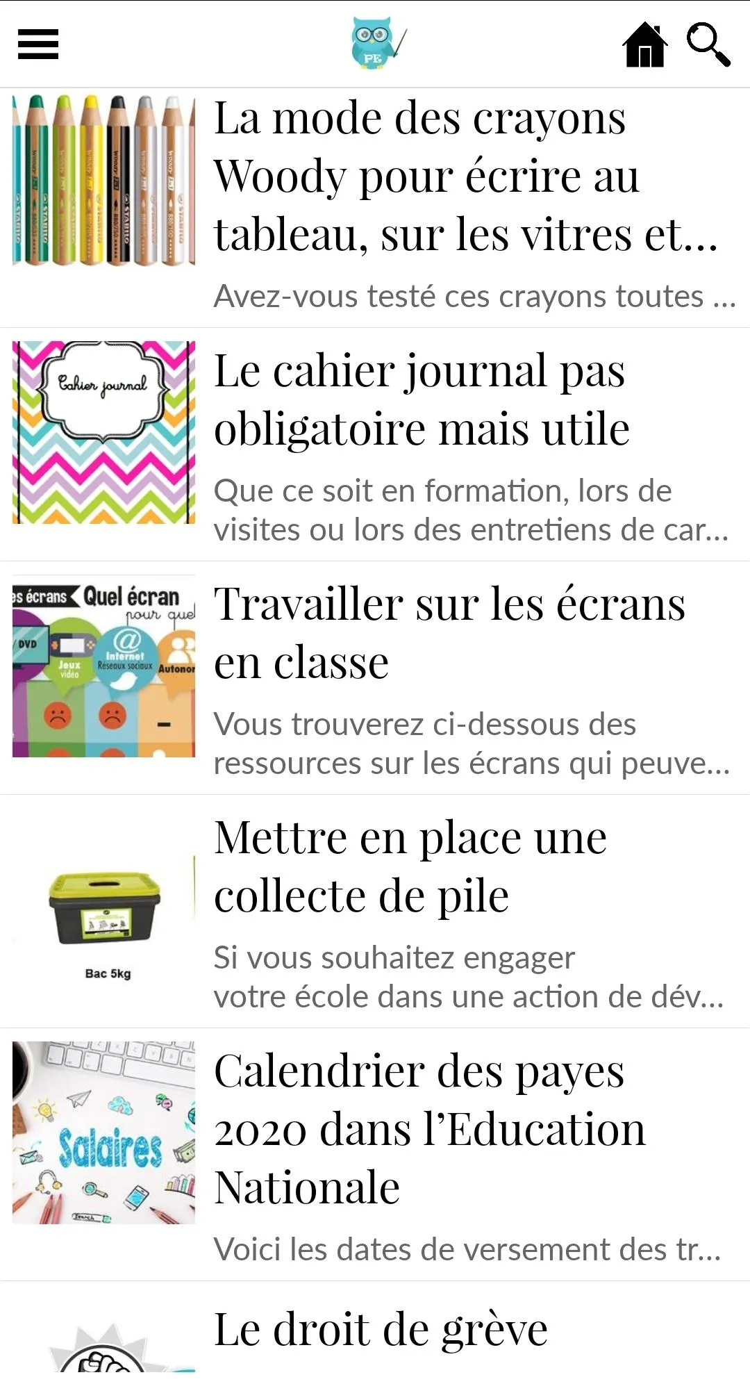 Professeurs des écoles | Indus Appstore | Screenshot