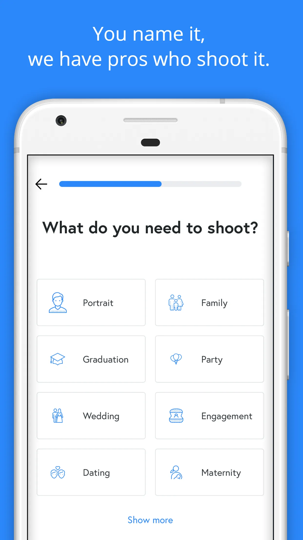 Snappr On-Demand Photographers | Indus Appstore | Screenshot