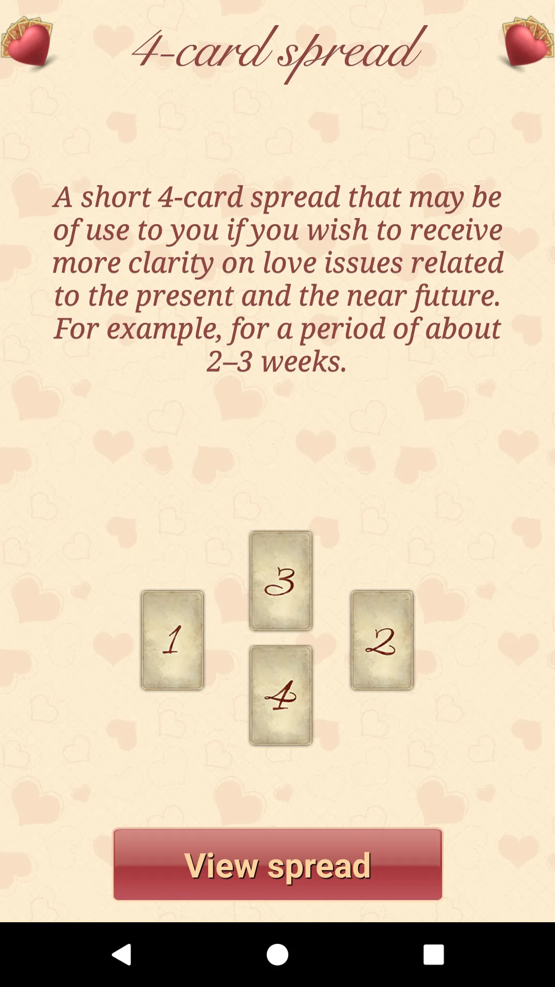 Lenormand Love Tarot | Indus Appstore | Screenshot