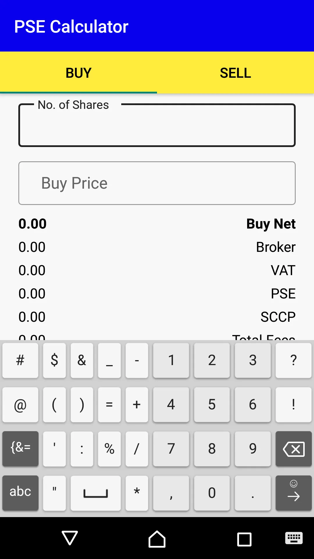 Quick PSE Calculator | Indus Appstore | Screenshot