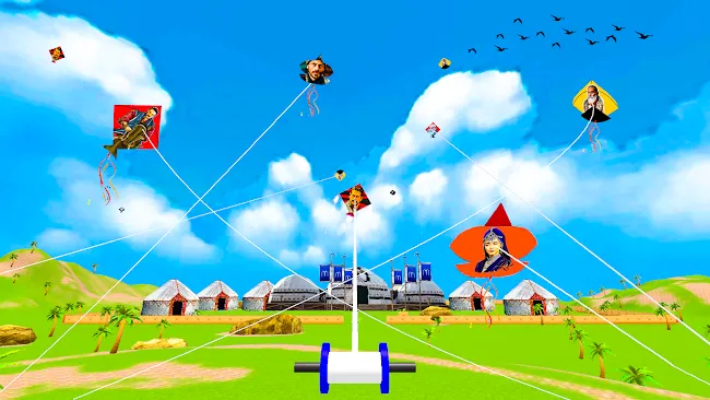 Osman Gazi kite flying 3d game | Indus Appstore | Screenshot