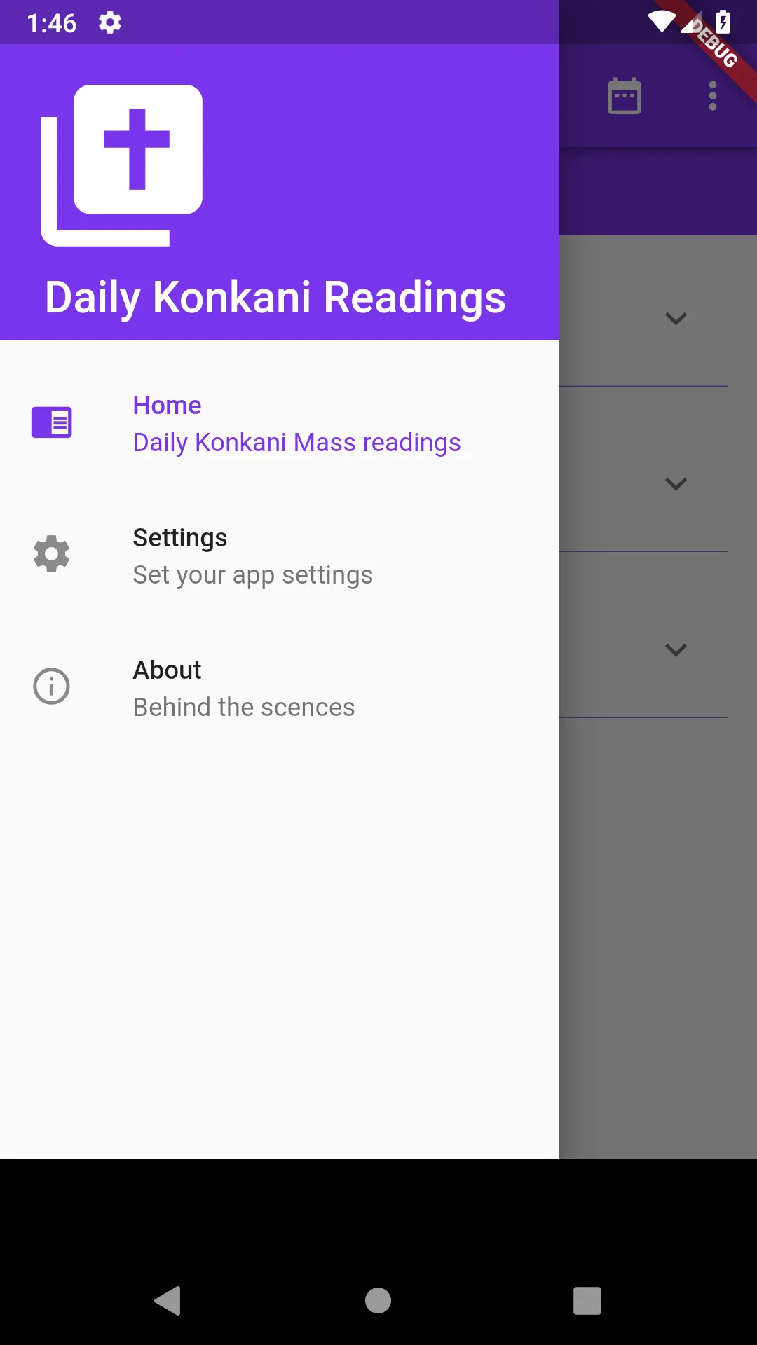 Daily Konkani Mass Readings | Indus Appstore | Screenshot