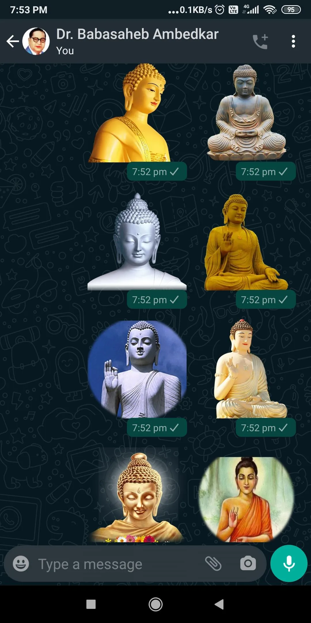 Jay Bhim Stickers For WhatsApp | Indus Appstore | Screenshot