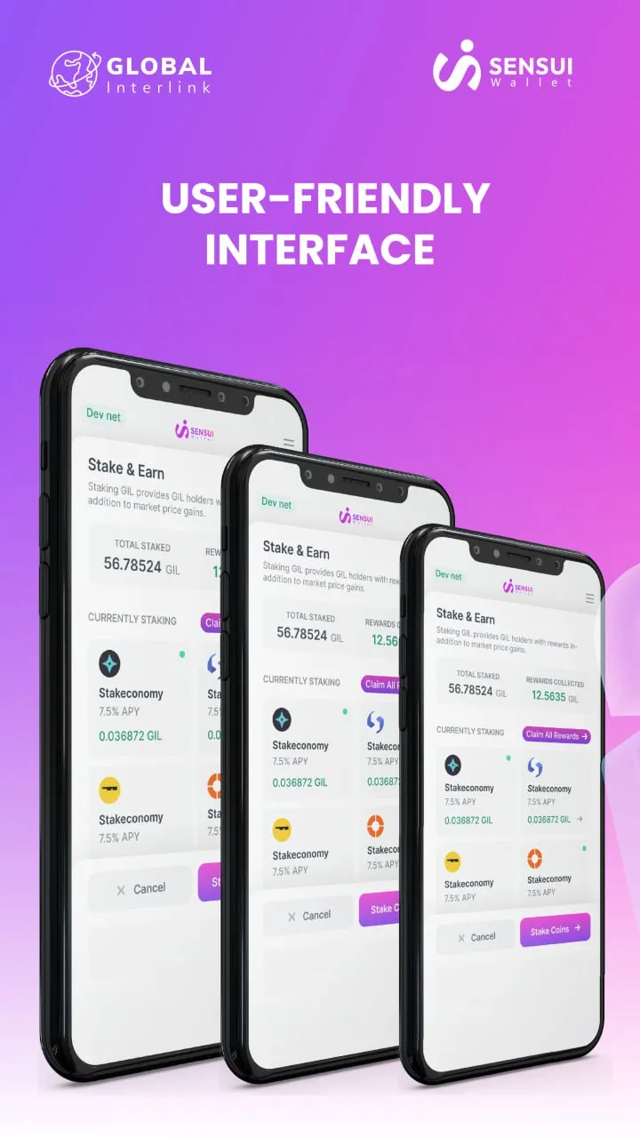 Sensui Wallet | Indus Appstore | Screenshot