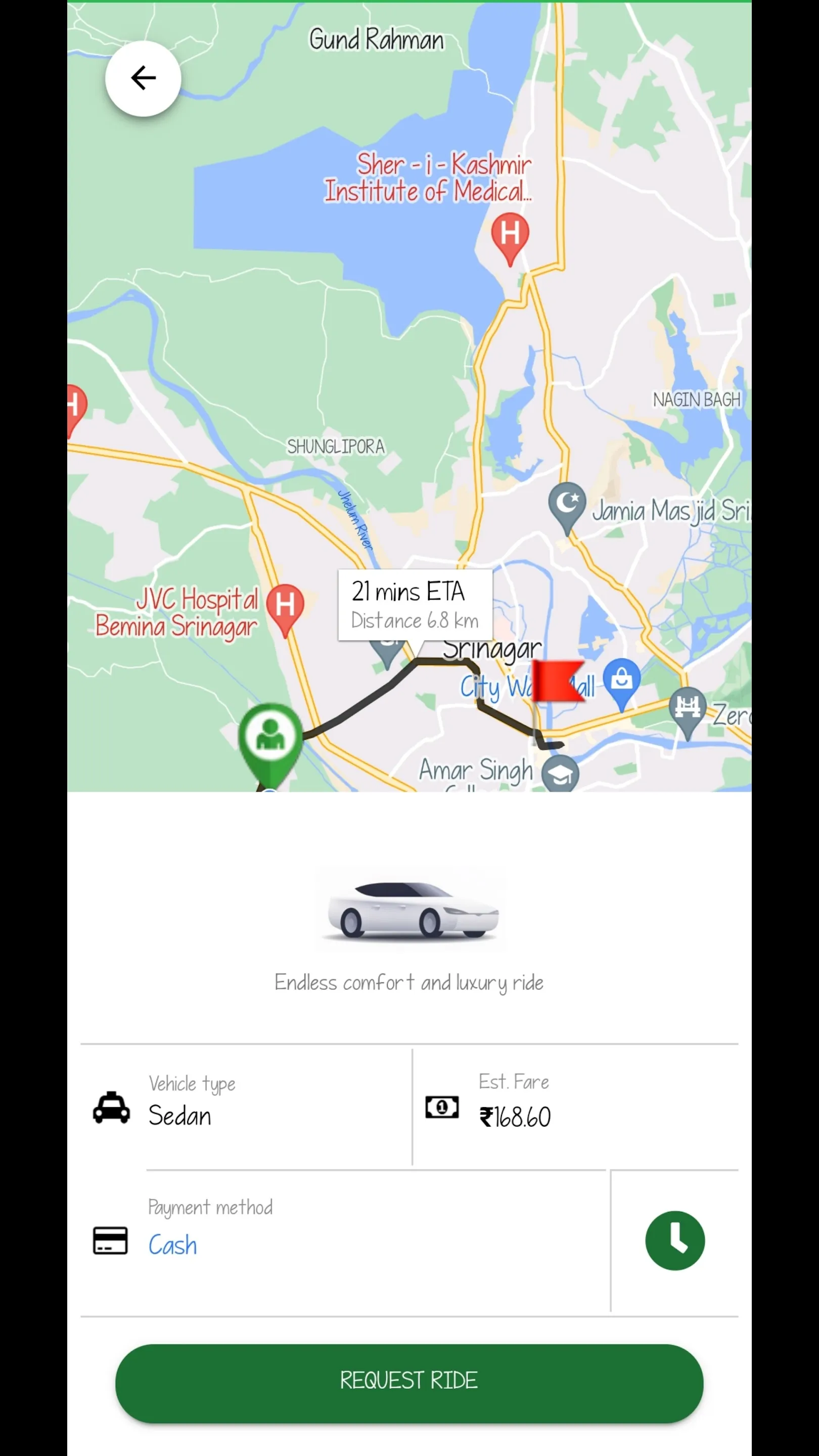 OnCabs | Indus Appstore | Screenshot