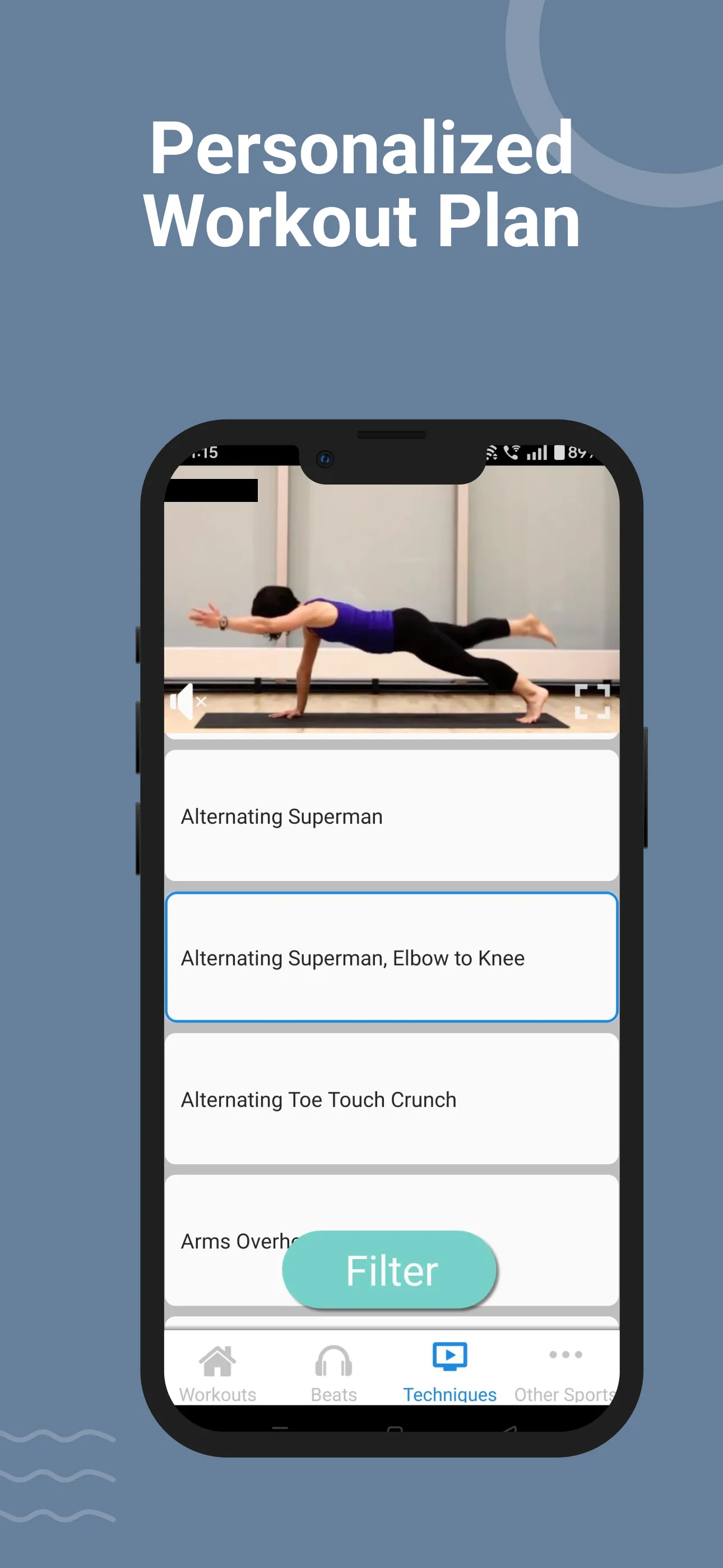 Pilates Training | Indus Appstore | Screenshot