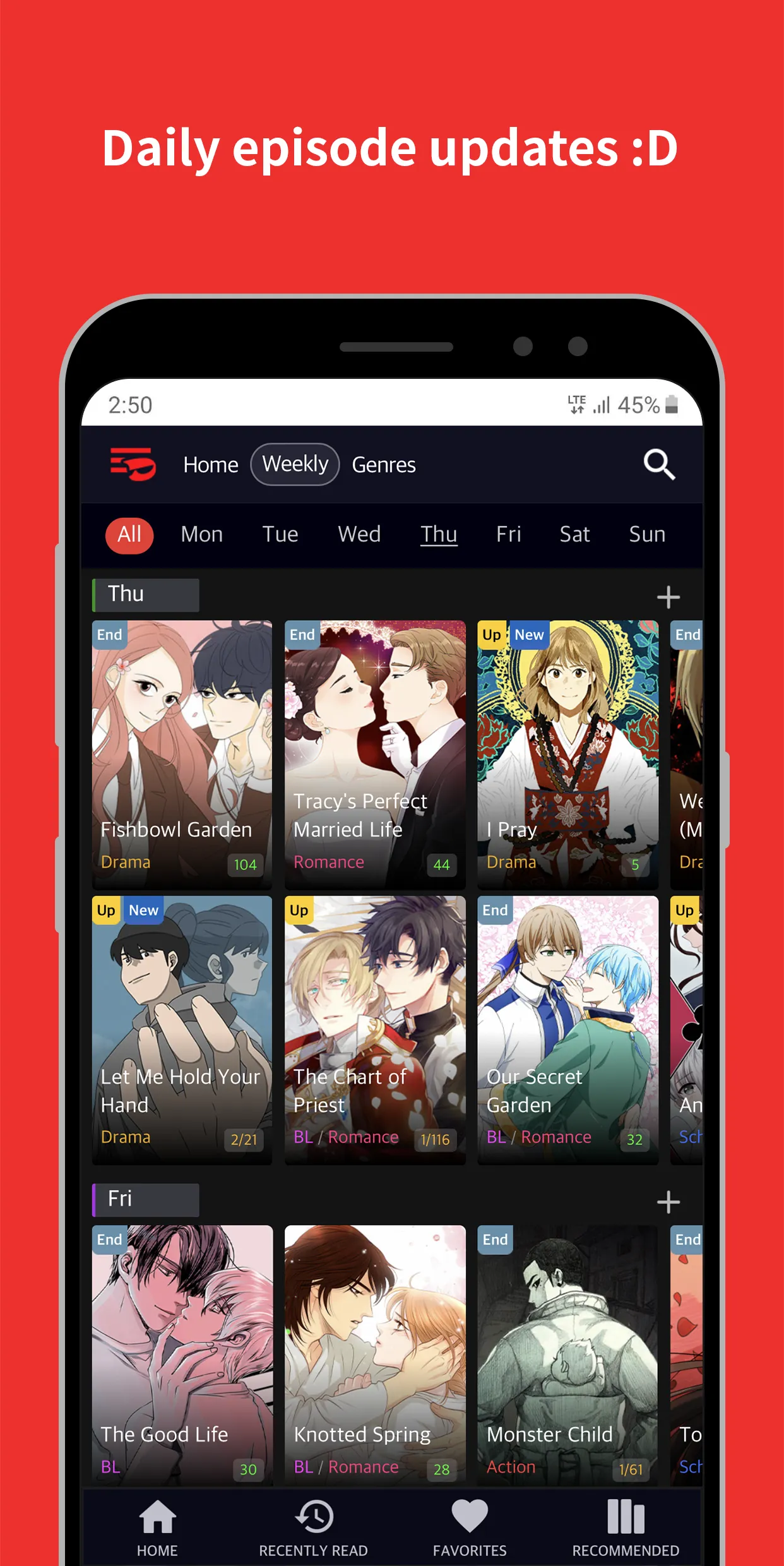 Toomics - Read Premium Comics | Indus Appstore | Screenshot
