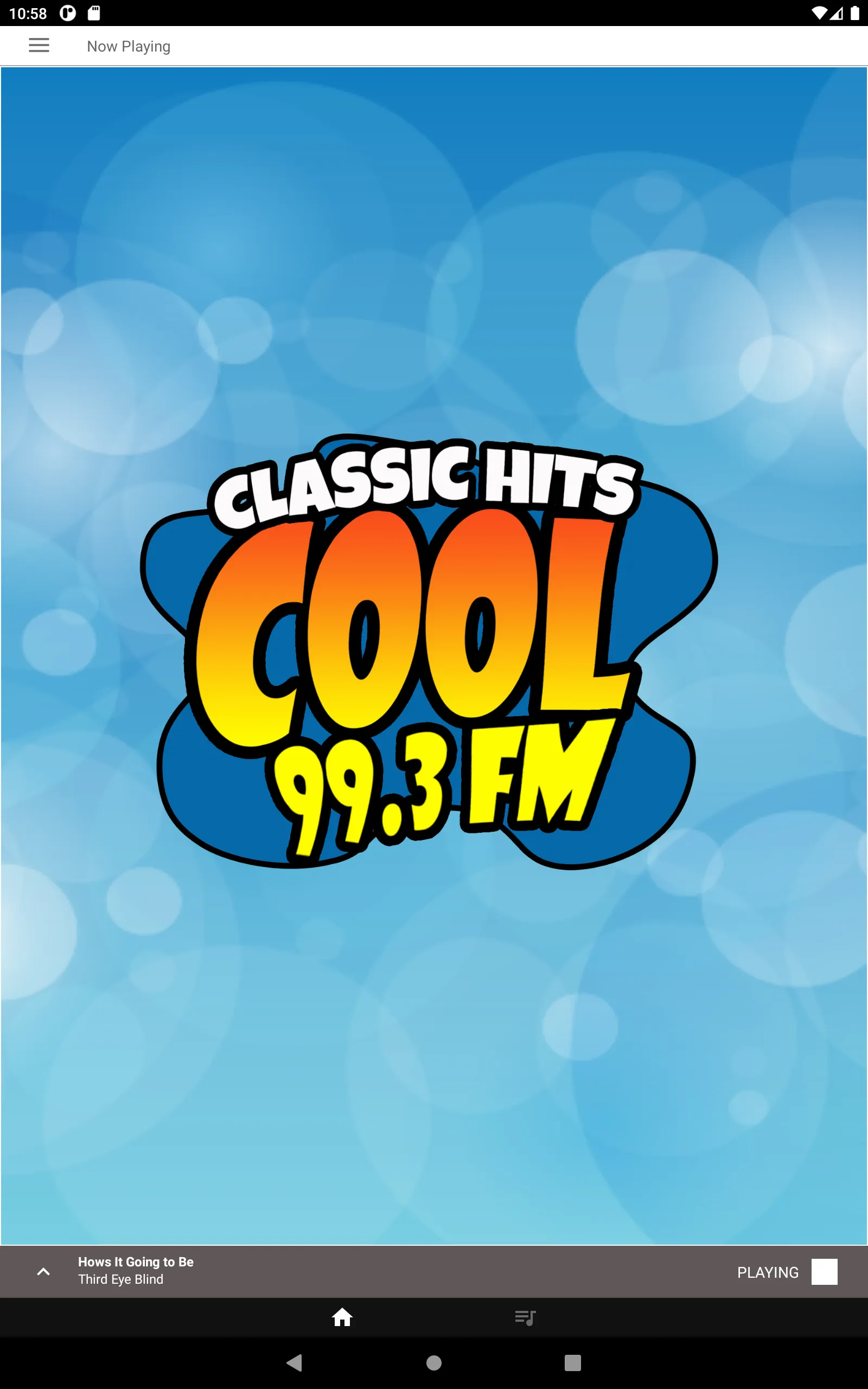 Cool 99.3 | Indus Appstore | Screenshot