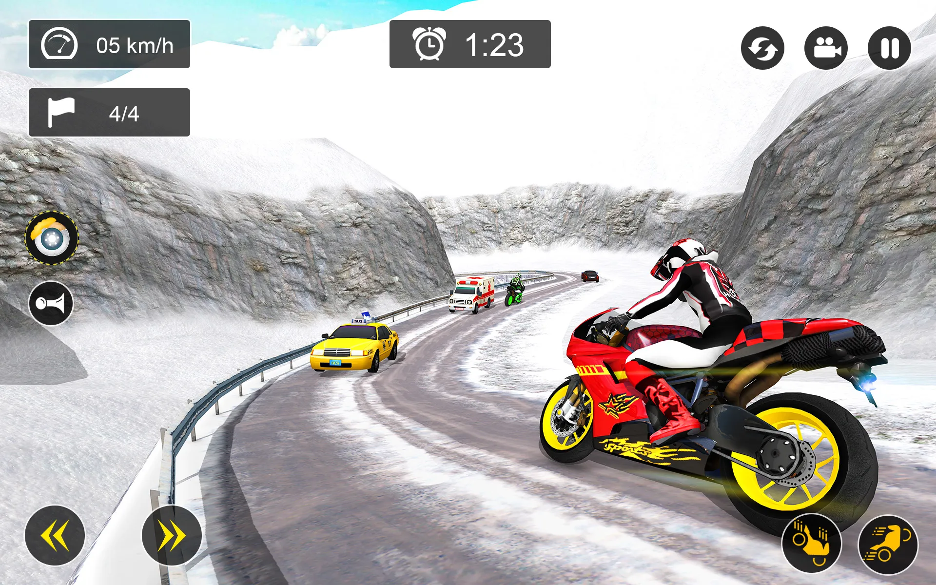 Snow Mountain Bike Racing 2022 | Indus Appstore | Screenshot