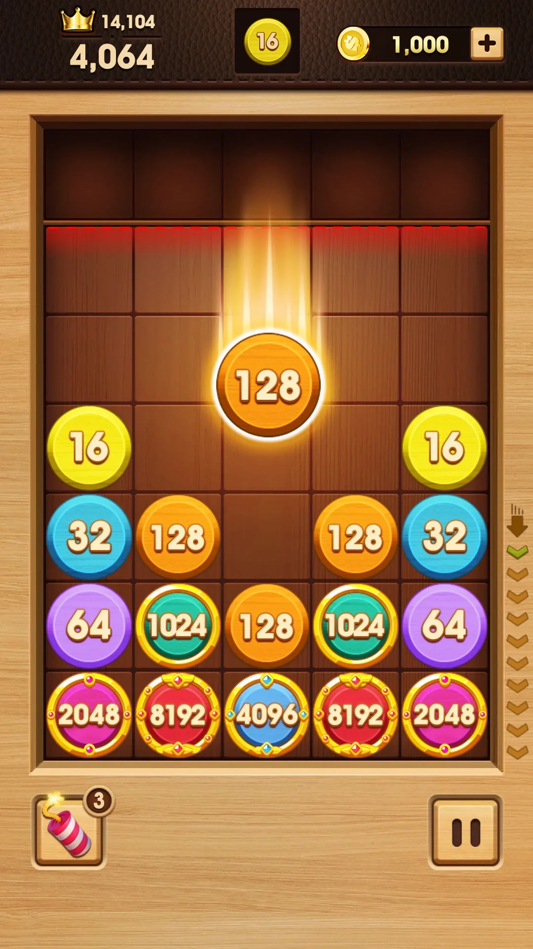 Merge Numbers – 2048 Puzzle | Indus Appstore | Screenshot