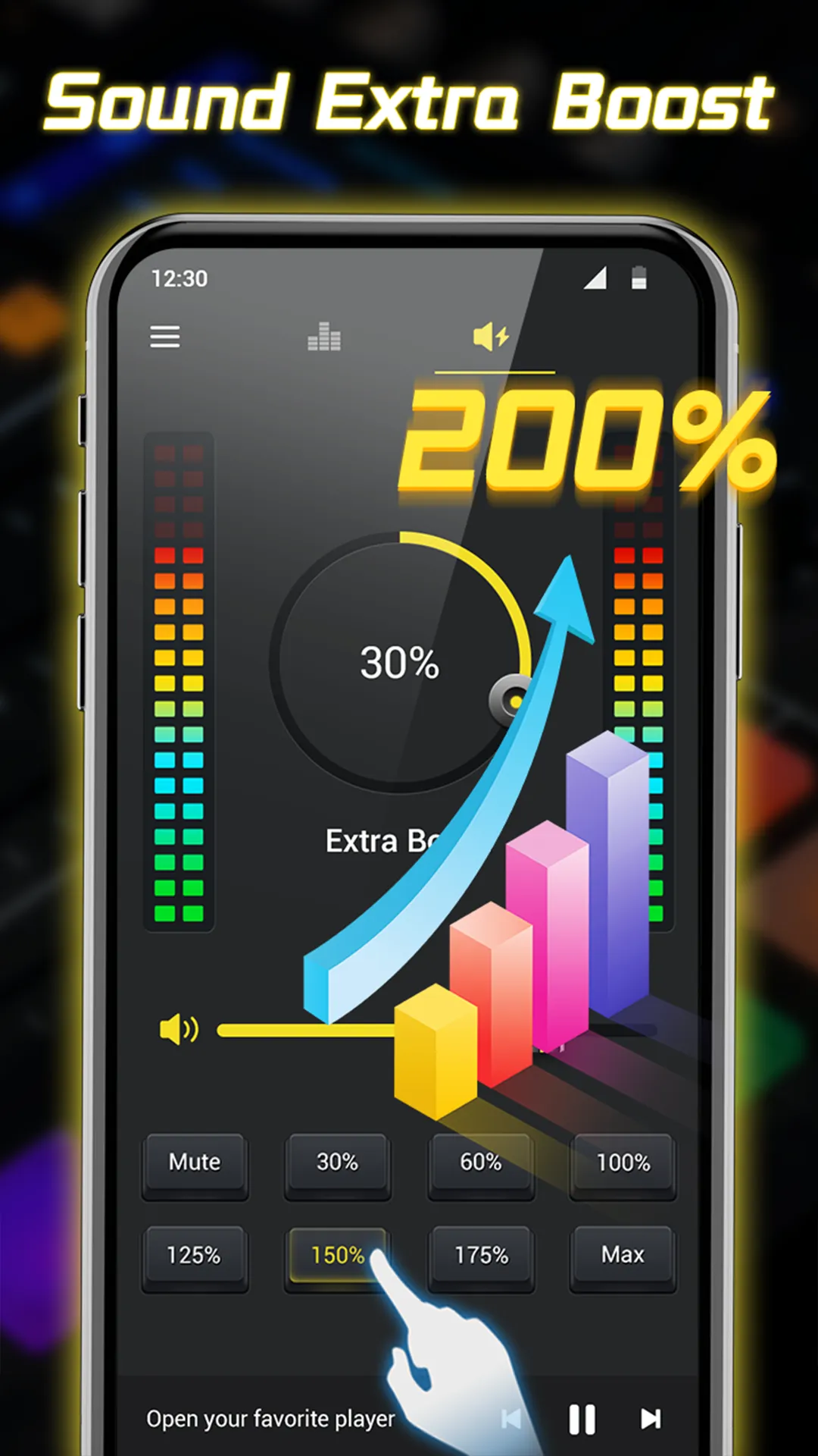 Equalizer- Bass Booster&Volume | Indus Appstore | Screenshot
