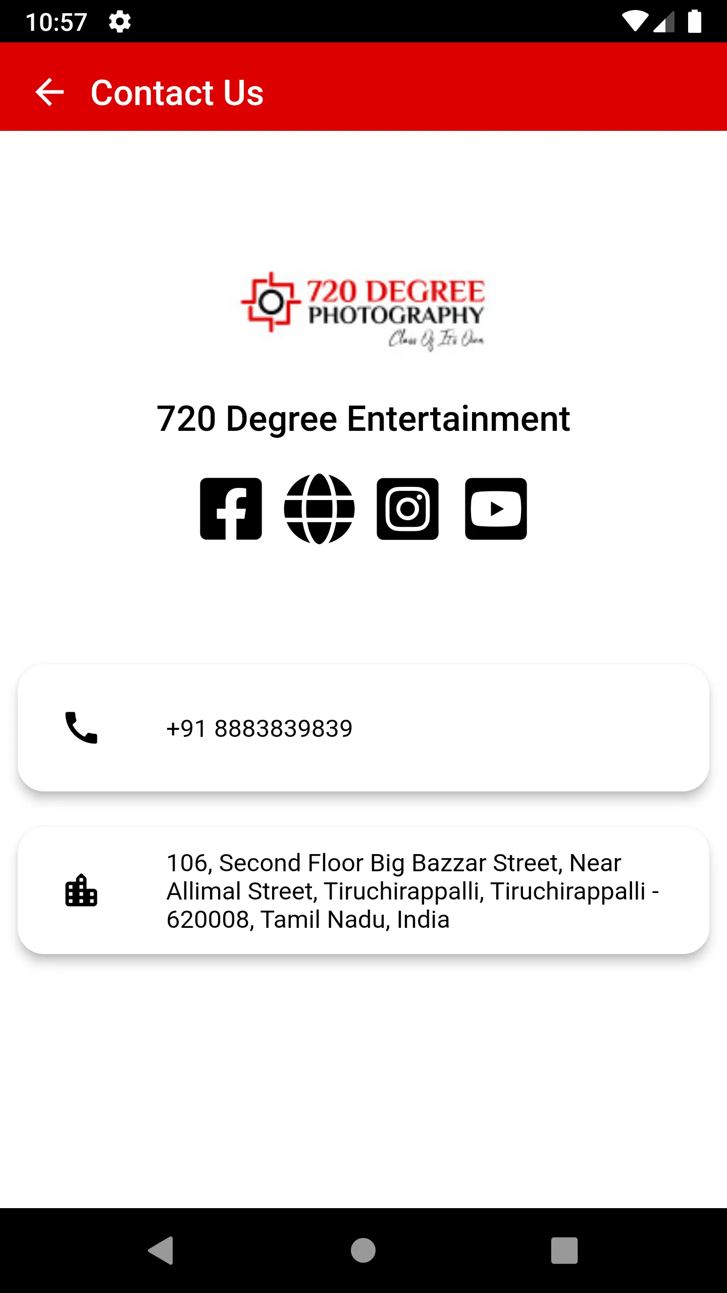 720 Degree Photography | Indus Appstore | Screenshot