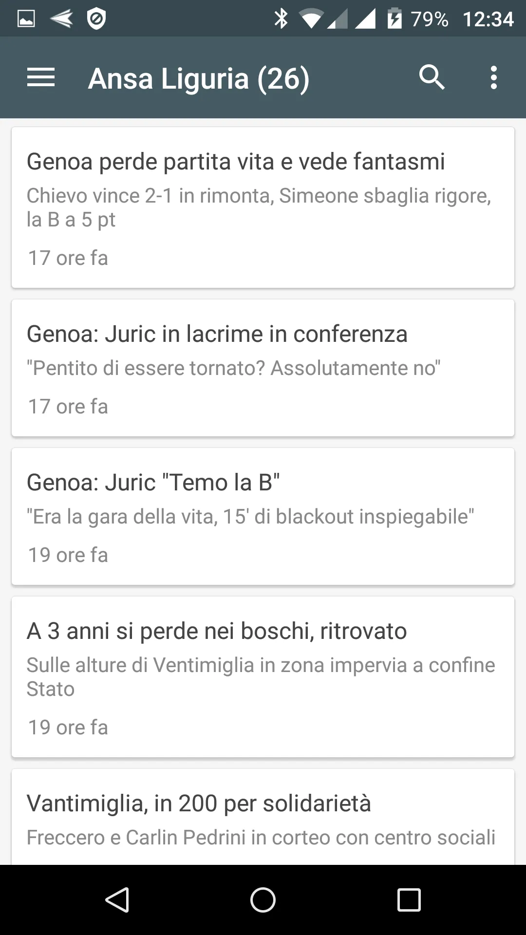 Liguria notizie locali | Indus Appstore | Screenshot