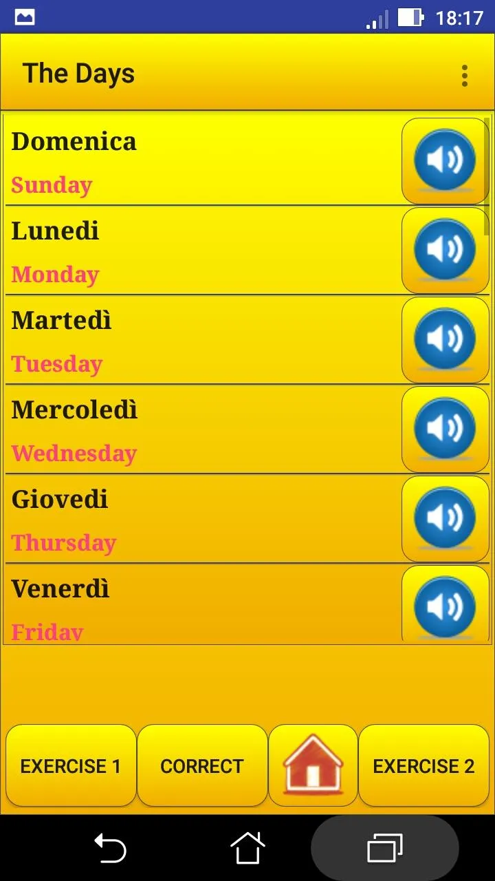 Learning italian language (les | Indus Appstore | Screenshot