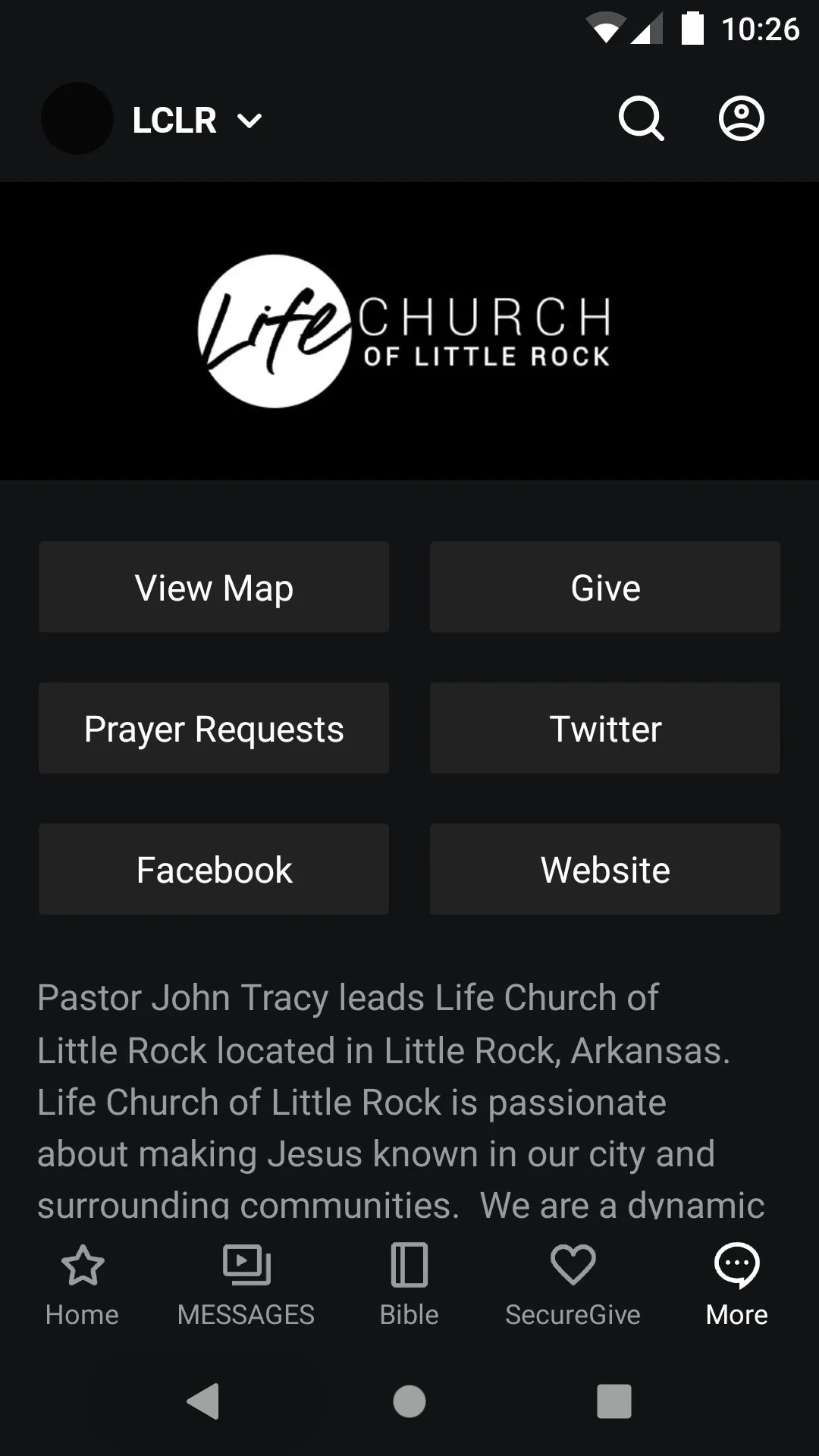 Life Church of Little Rock | Indus Appstore | Screenshot