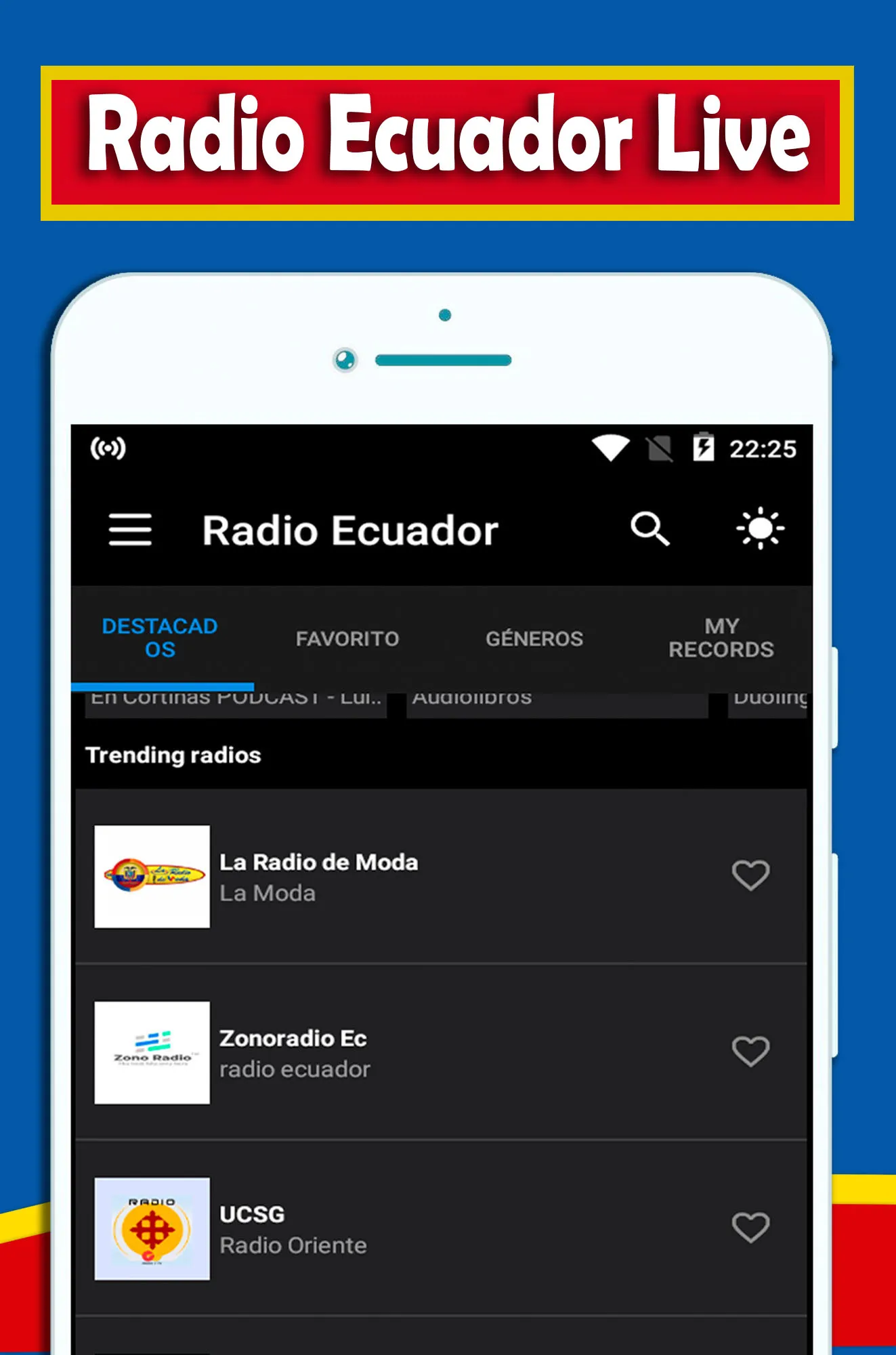 Radio Ecuador | Indus Appstore | Screenshot