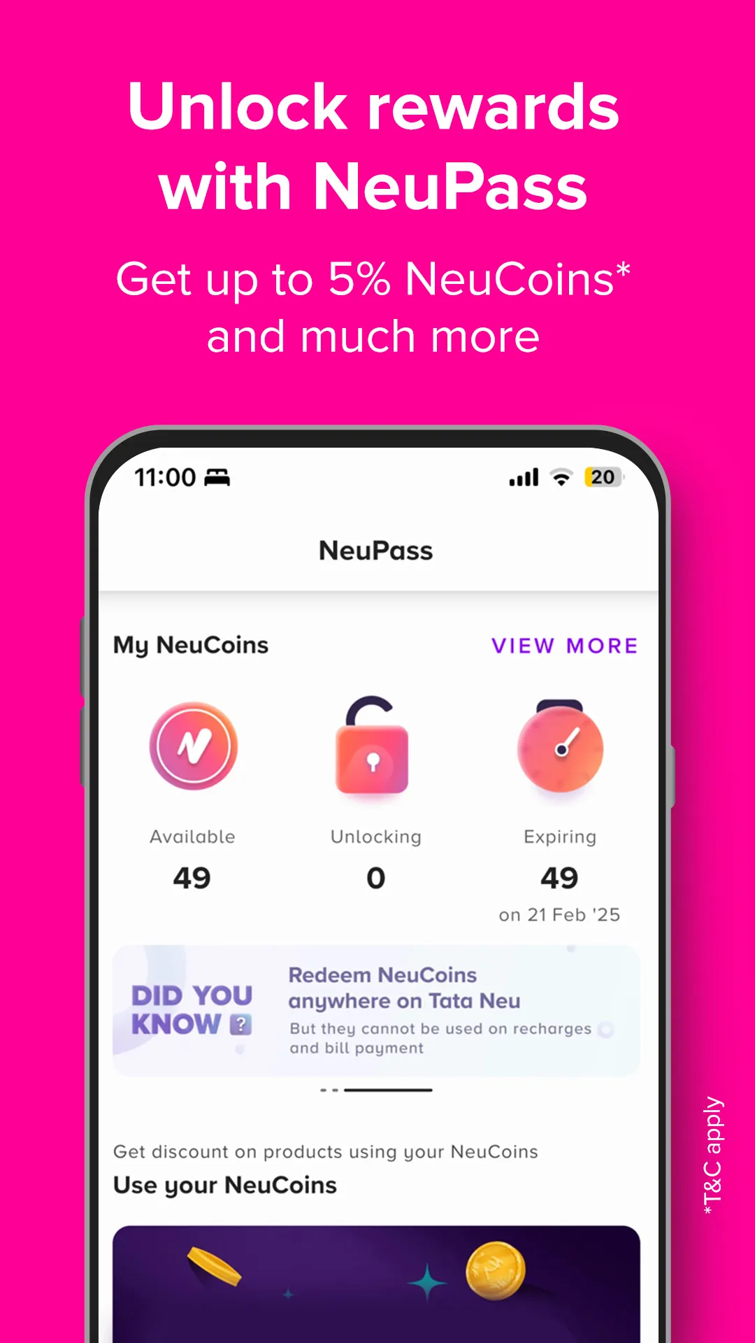 Tata Neu - Shop, Travel, Pay | Indus Appstore | Screenshot