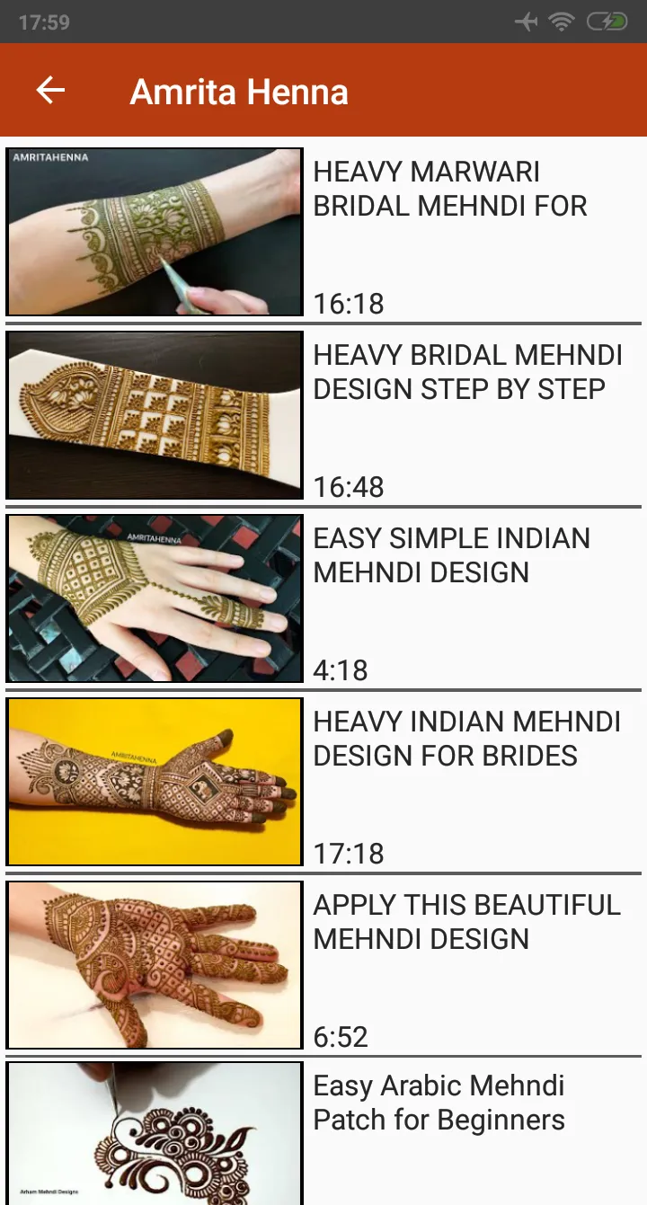 How To Draw Mehndi Videos | Indus Appstore | Screenshot