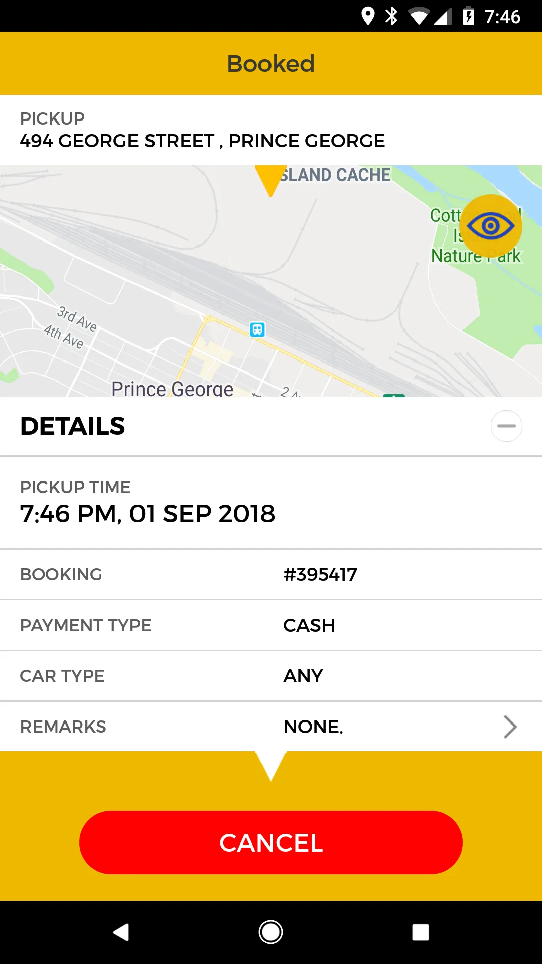 Prince George Taxi | Indus Appstore | Screenshot