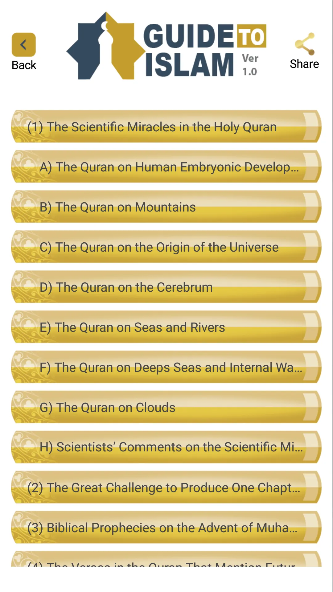 Guide To Islam - Islam Guide F | Indus Appstore | Screenshot