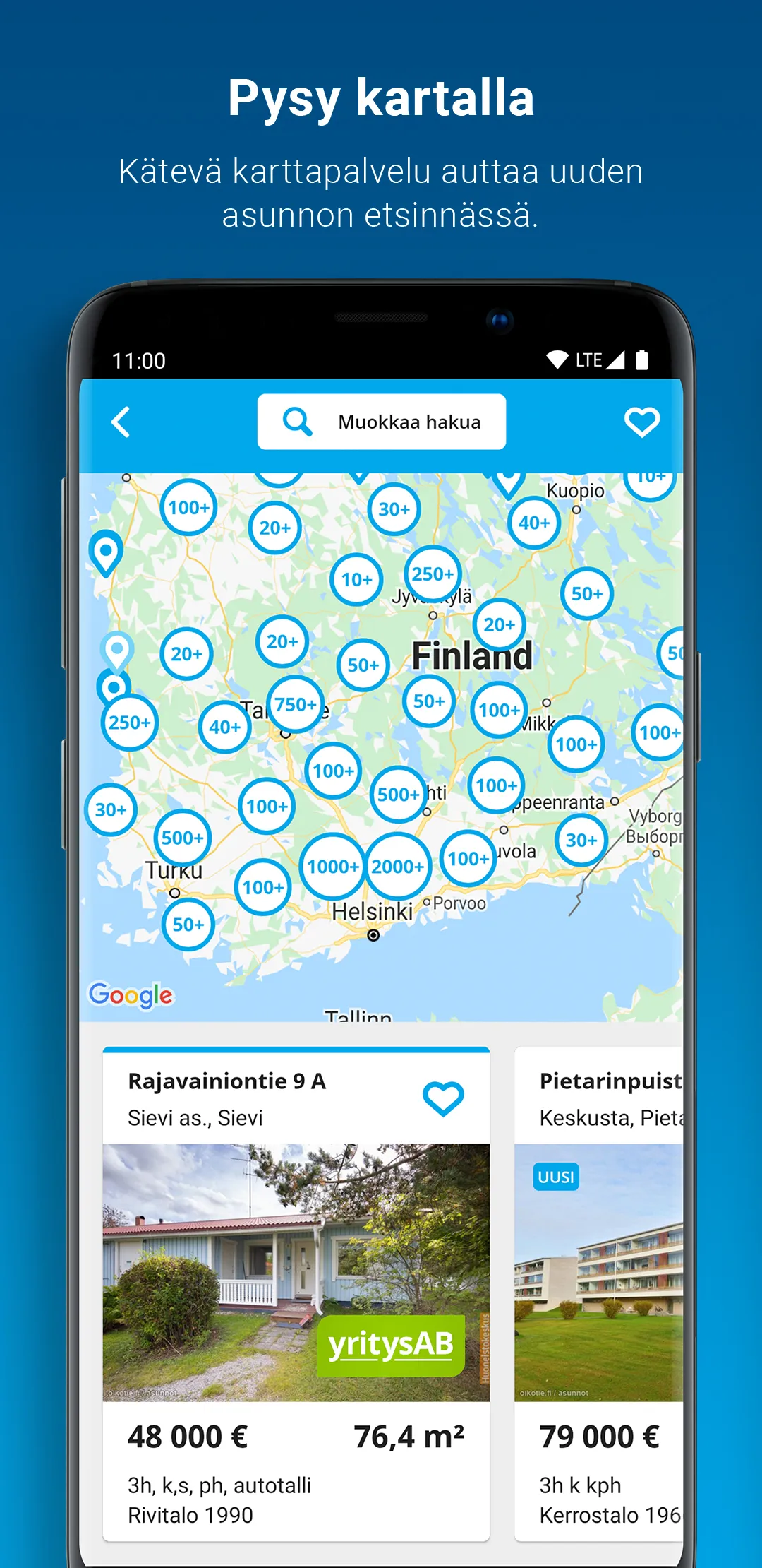 Oikotie - Asunnot ja Työpaikat | Indus Appstore | Screenshot