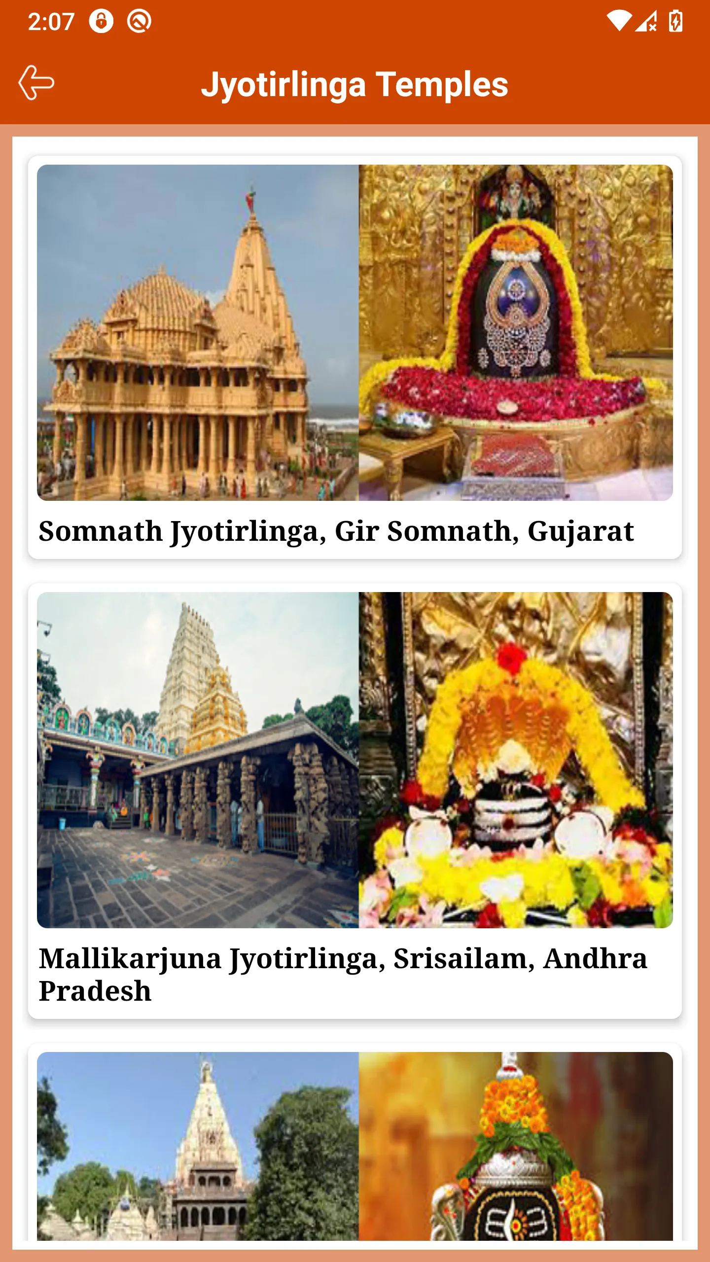 Jyotirlinga Temples | Indus Appstore | Screenshot