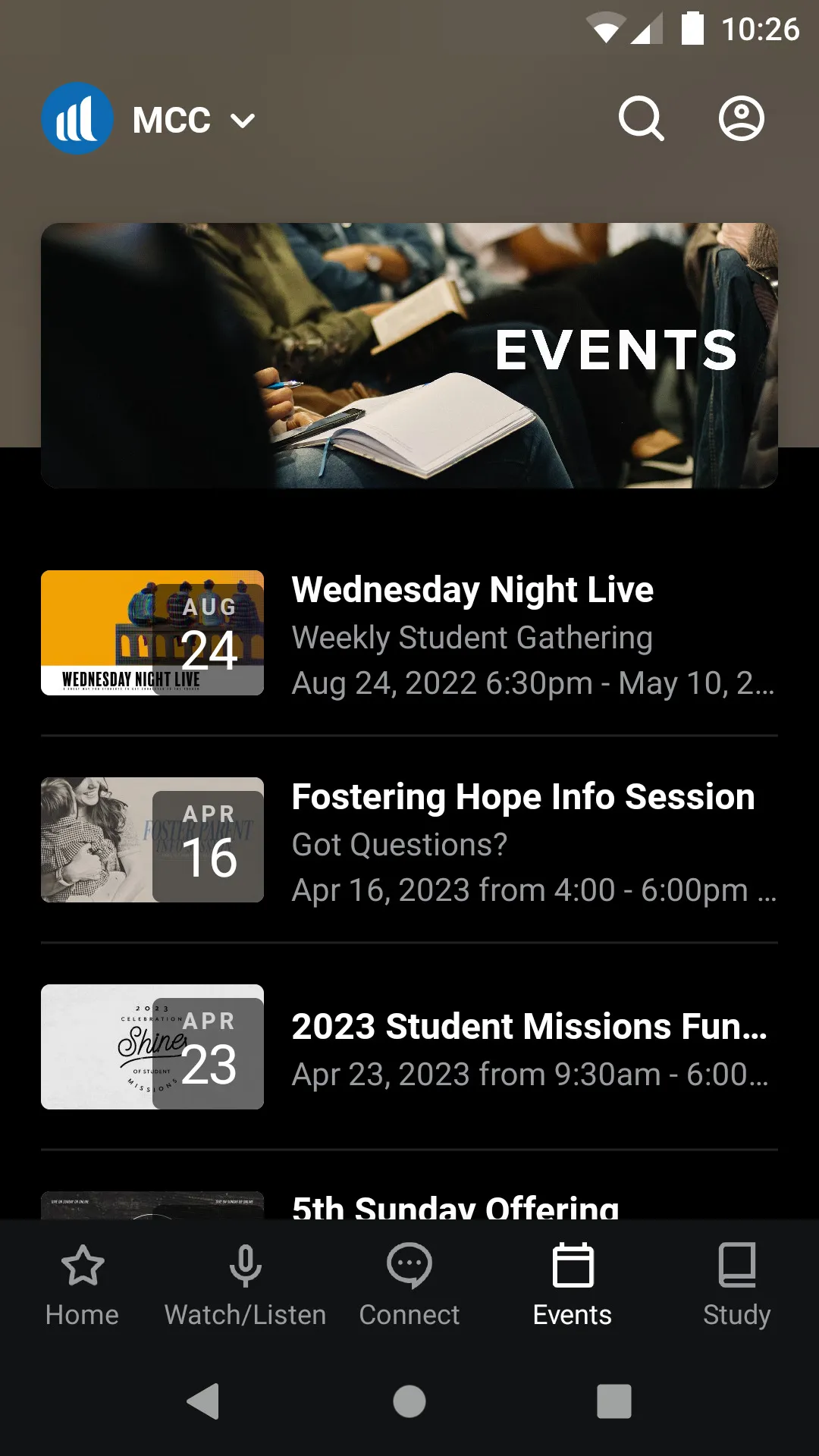 Maryland Community Church | Indus Appstore | Screenshot