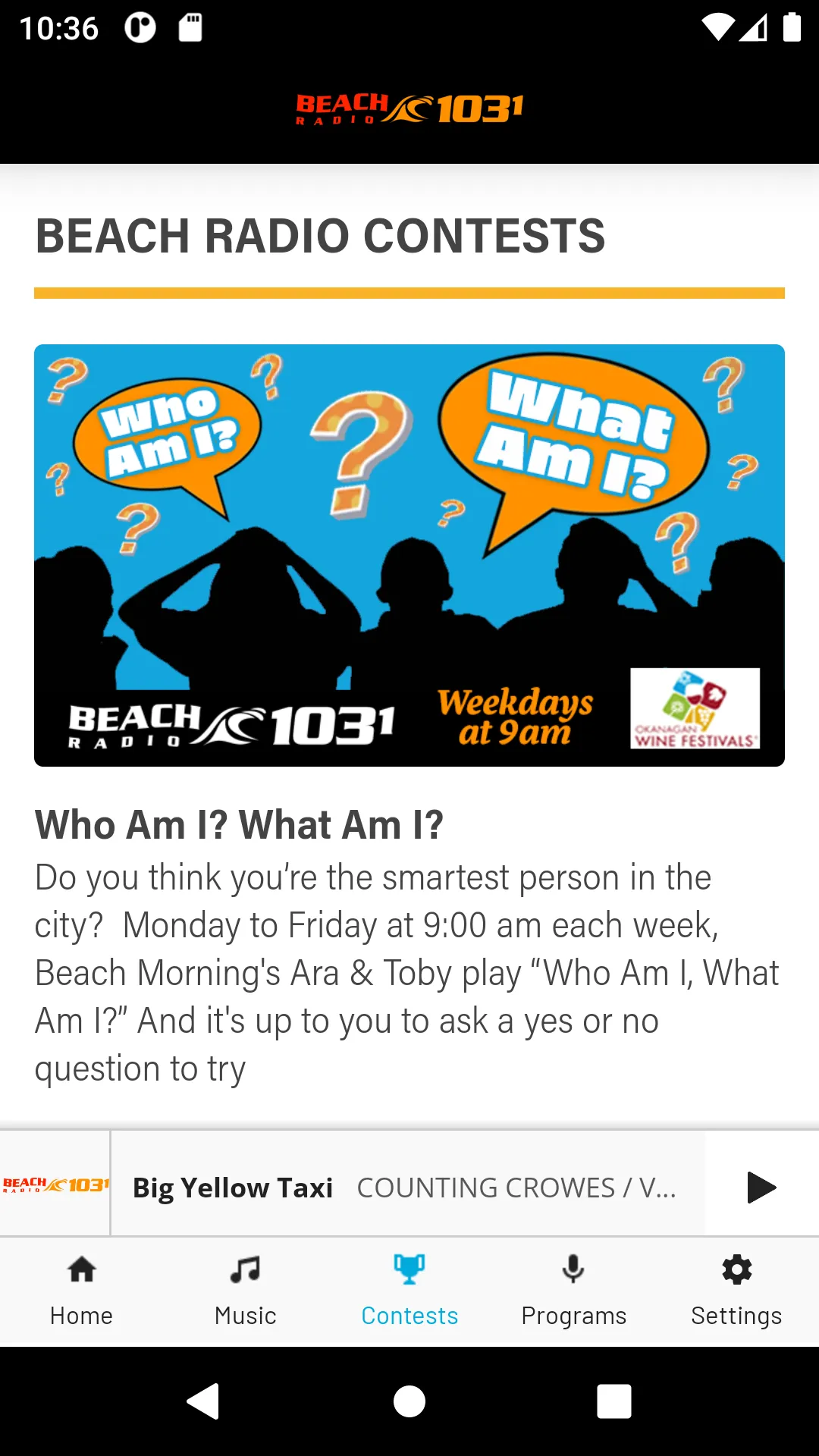 103.1 Beach Radio Kelowna | Indus Appstore | Screenshot